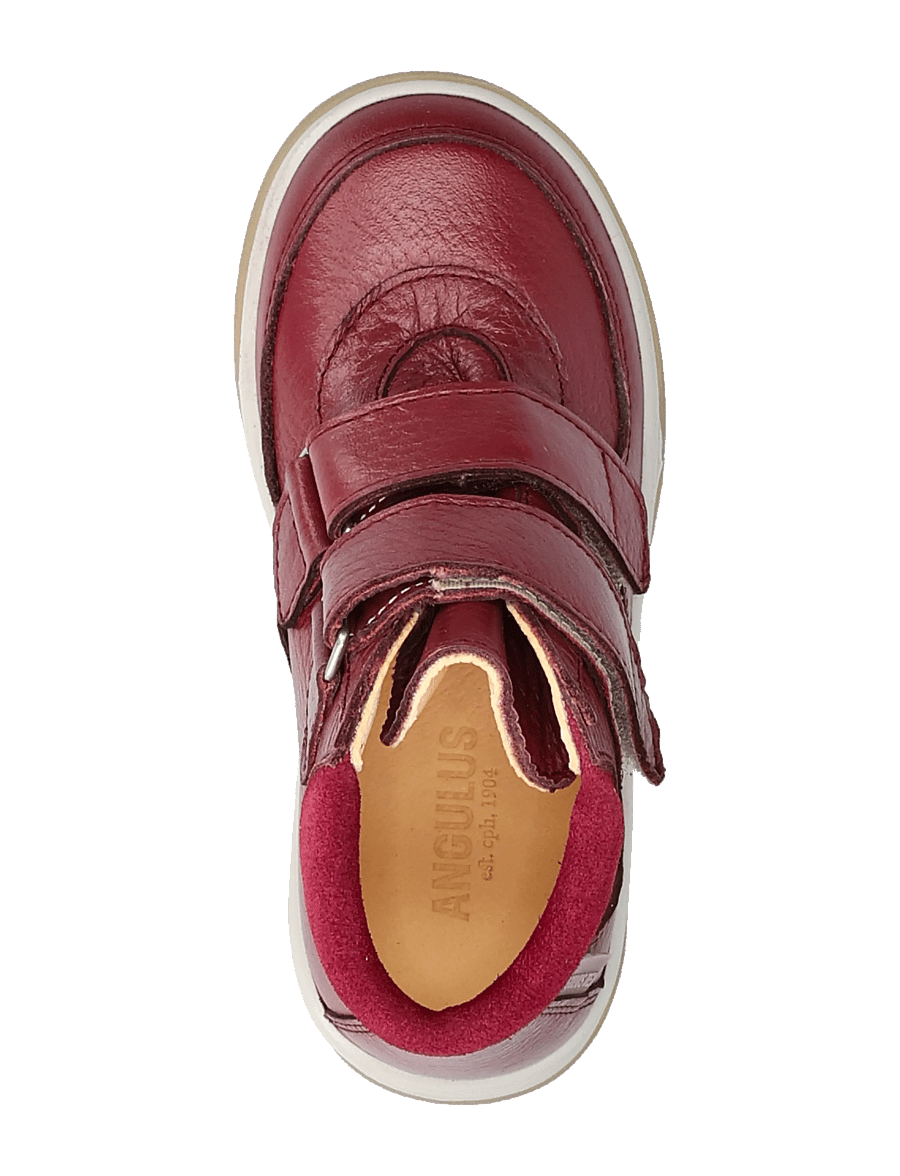 ANGULUS - Shoes - flat - with velcro - hoher schnitt - 3253/3282/2739 berry/rosebud/b - 3