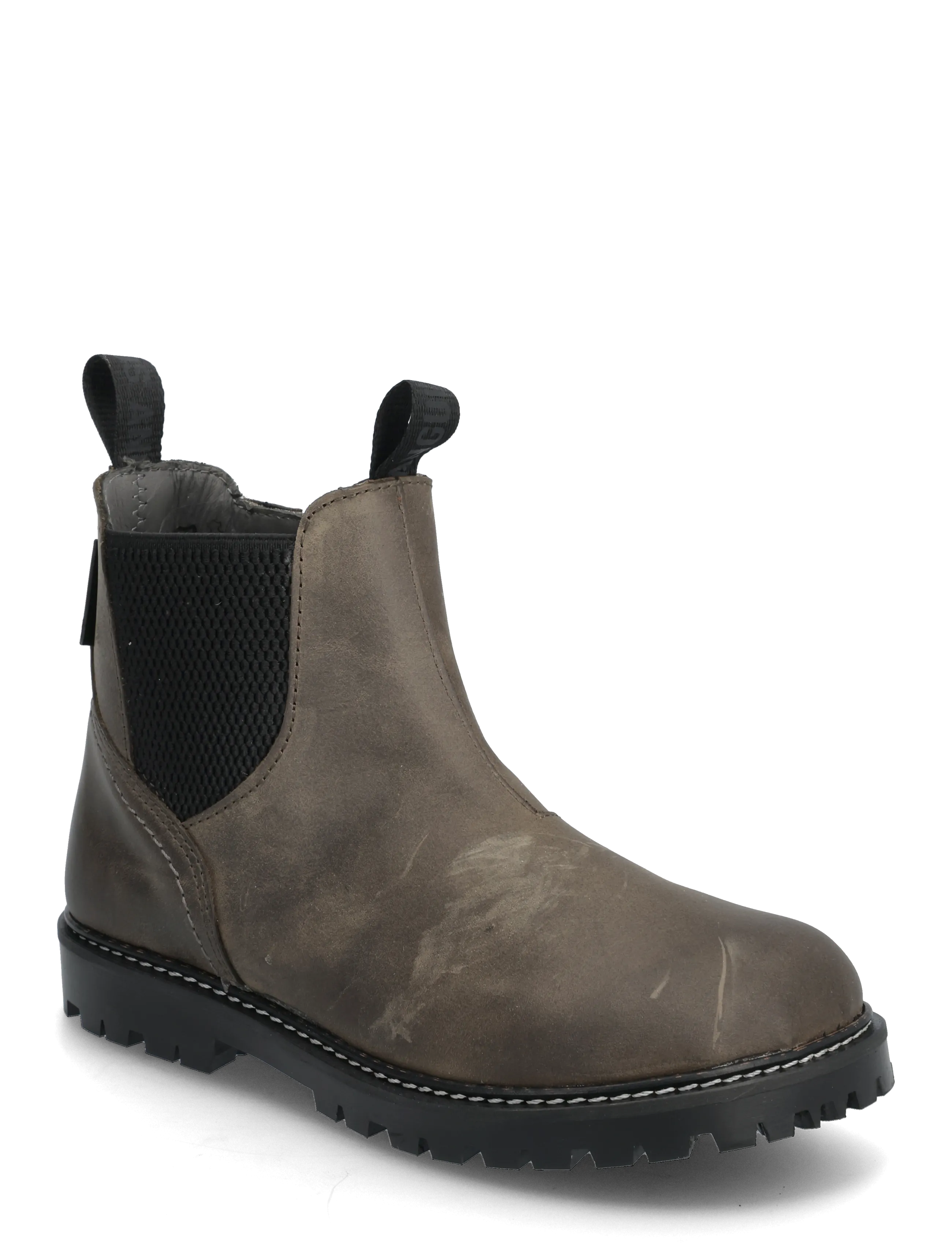 ANGULUS Booties - Flach - With Zipper Khaki - 32 - Kinder