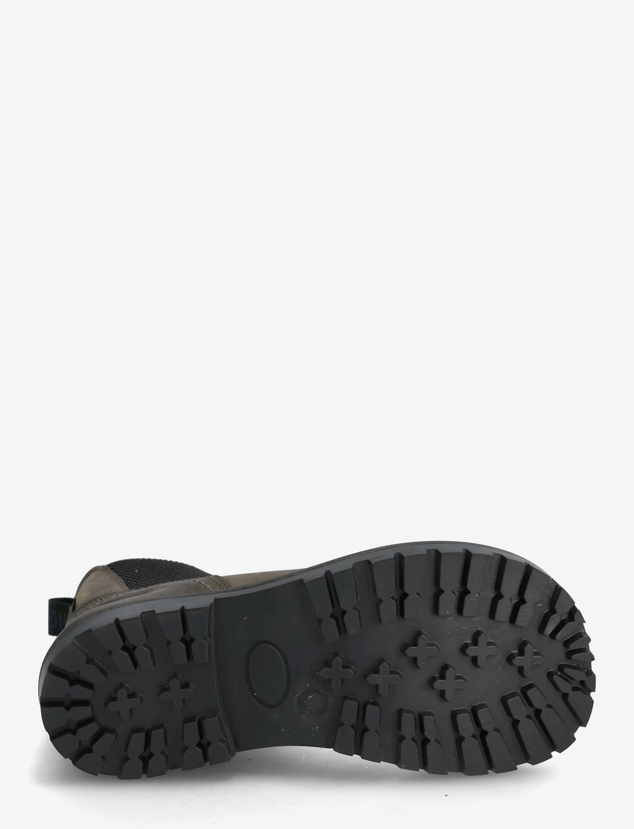 ANGULUS - Booties - flat - with zipper - efterårssko - 1764/053 dark olive/black elas - 4