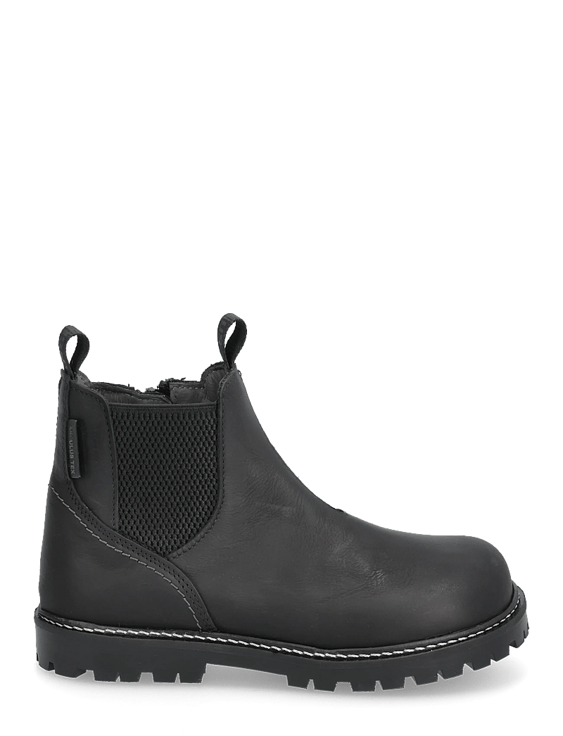 ANGULUS - Booties - flat - with zipper - saapad - 1652/053 black/black - 2