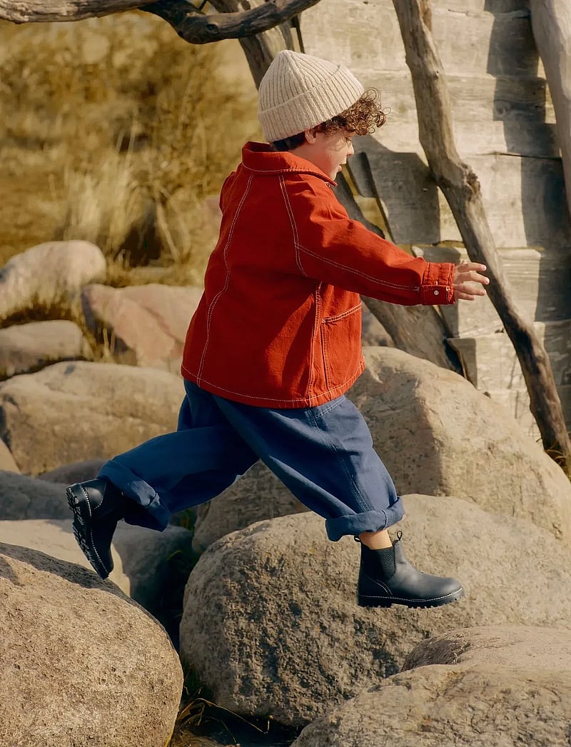 ANGULUS - Booties - flat - with zipper - saapad - 1652/053 black/black - 0