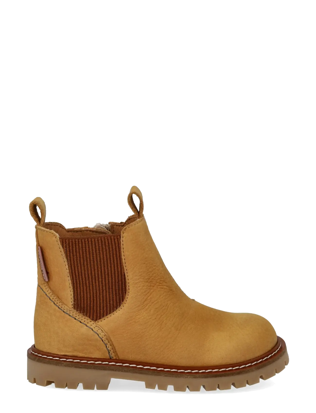 ANGULUS - Booties - flat - with zipper - 2580/040 ocher/cognac - 1