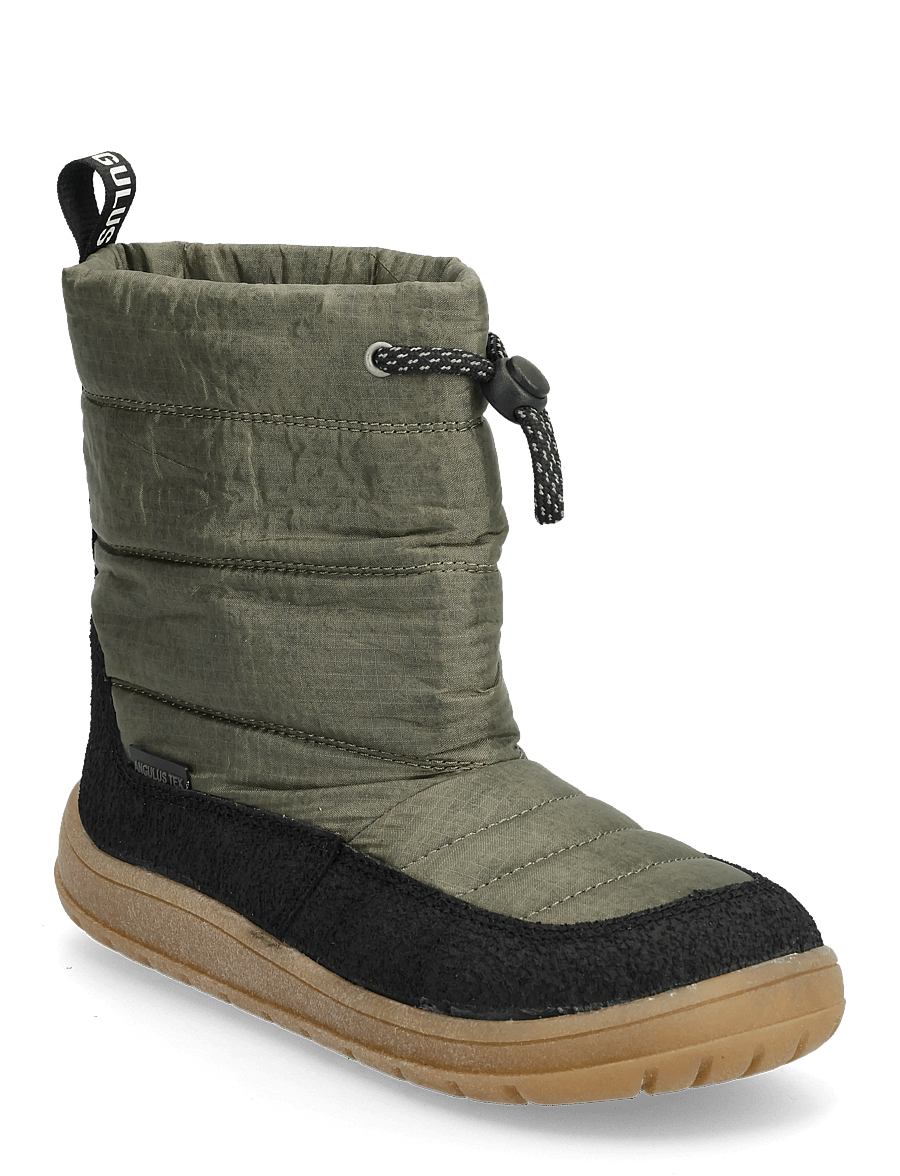 ANGULUS - Boots - flat - winterstiefel - 1321/3322 black/forrest - 1