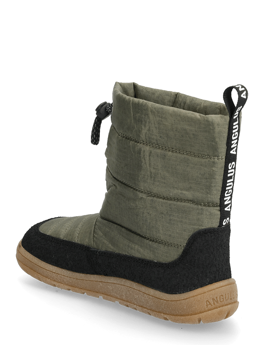 ANGULUS - Boots - flat - winterstiefel - 1321/3322 black/forrest - 3
