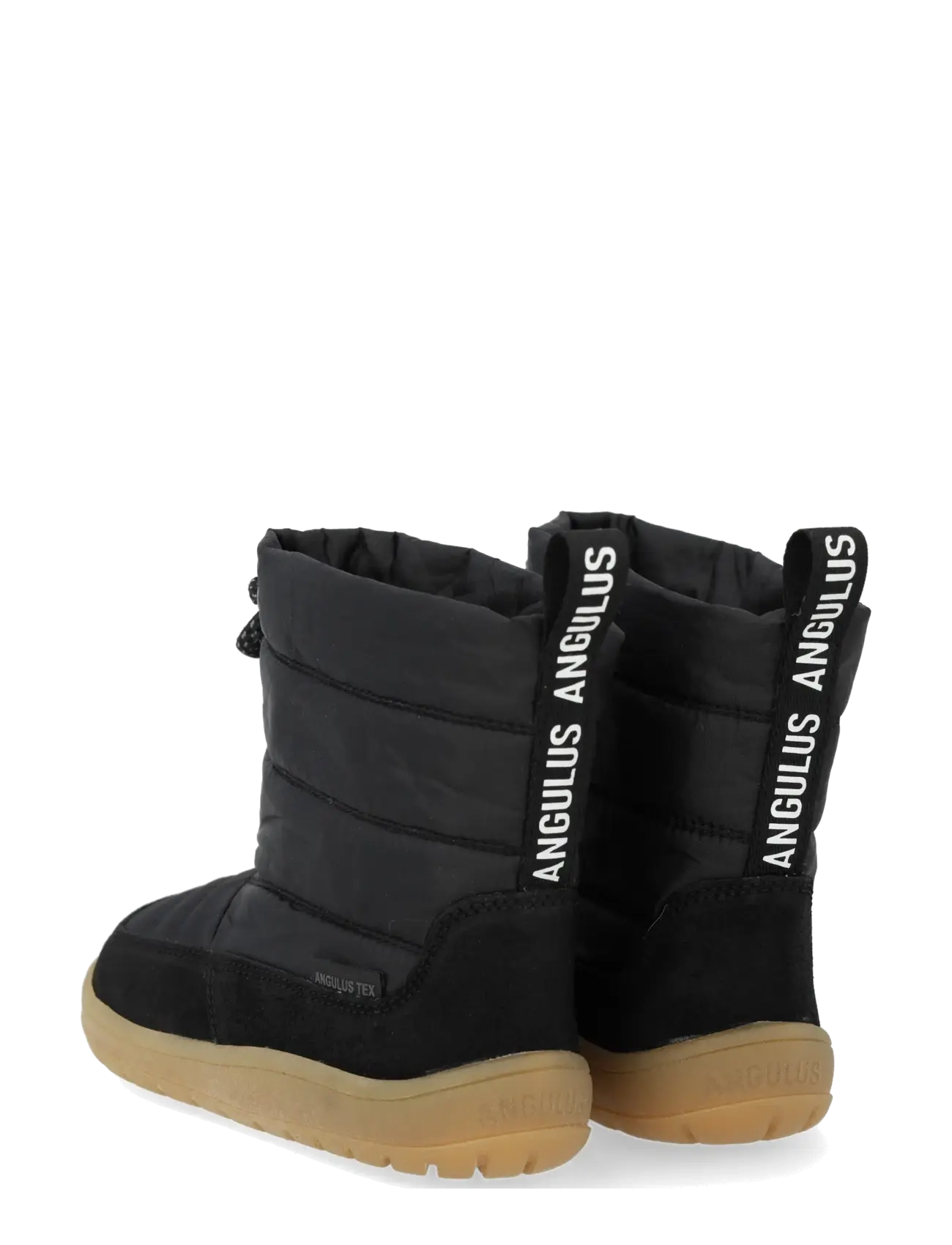 ANGULUS - Boots - flat - talvesaapad - 2100/3320 black/black recycled - 2