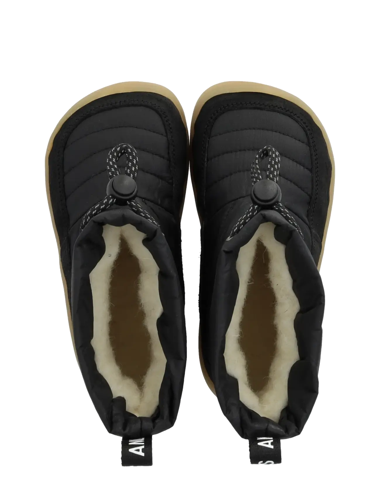 ANGULUS - Boots - flat - talvesaapad - 2100/3320 black/black recycled - 3