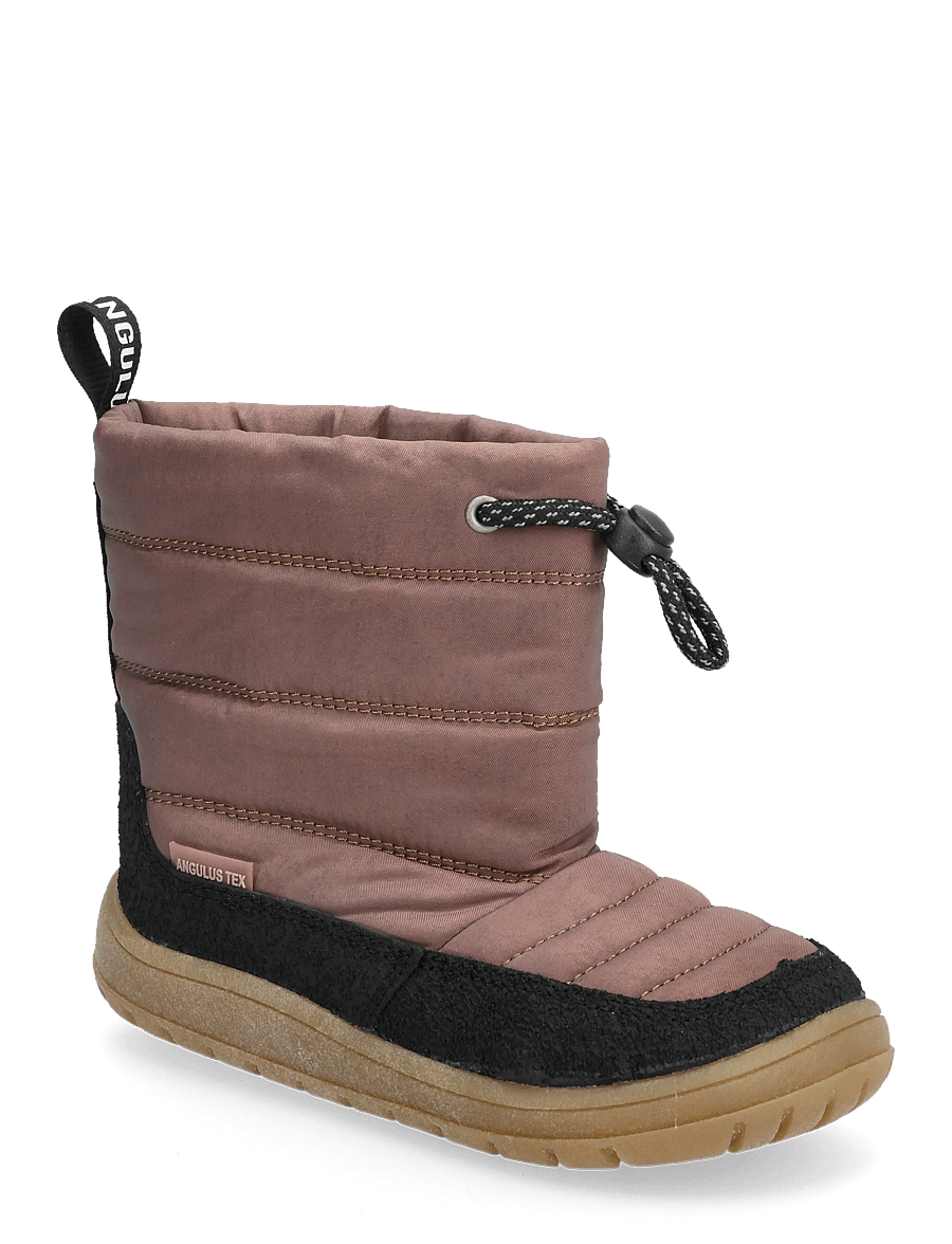 ANGULUS - Boots - flat - winterstiefel - 1321/3942 black/dusty rouge - 0