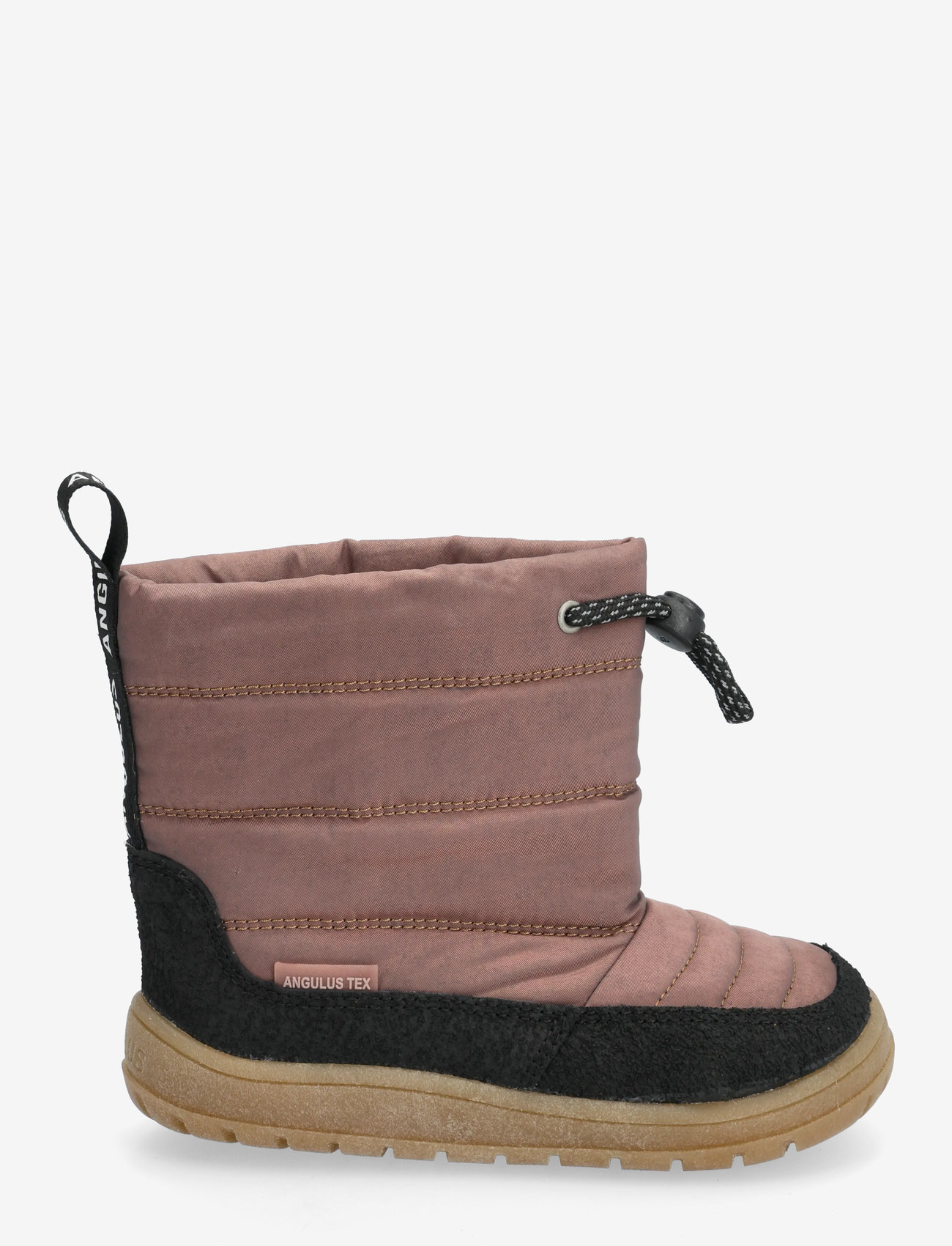 ANGULUS - Boots - flat - sügisjalanõud - 1321/3942 black/dusty rouge - 1