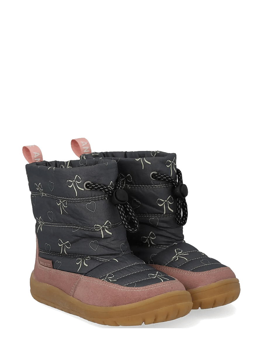 ANGULUS - Boots - flat - winterstiefel - 3331/3938 dusty mauve/romancin - 0