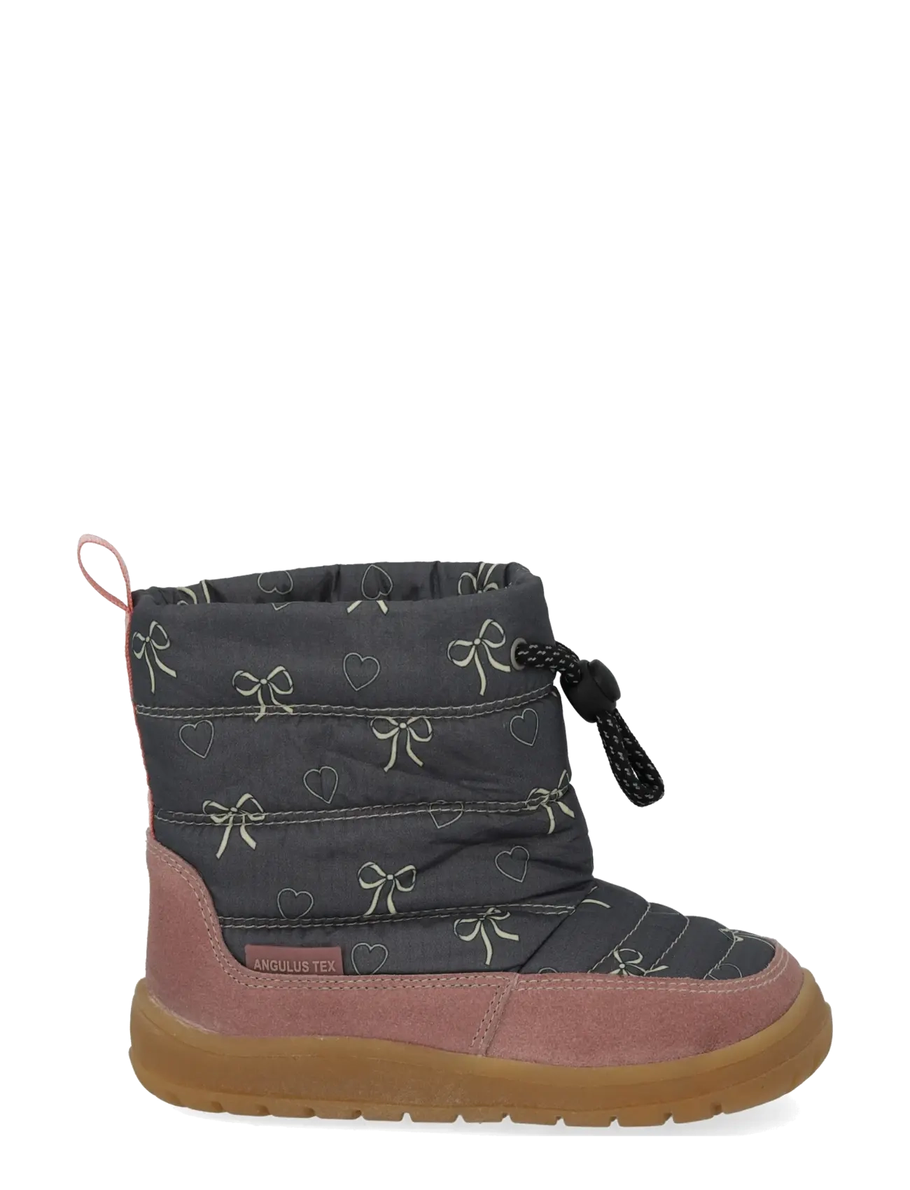 ANGULUS - Boots - flat - talvesaapad - 3331/3938 dusty mauve/romancin - 1
