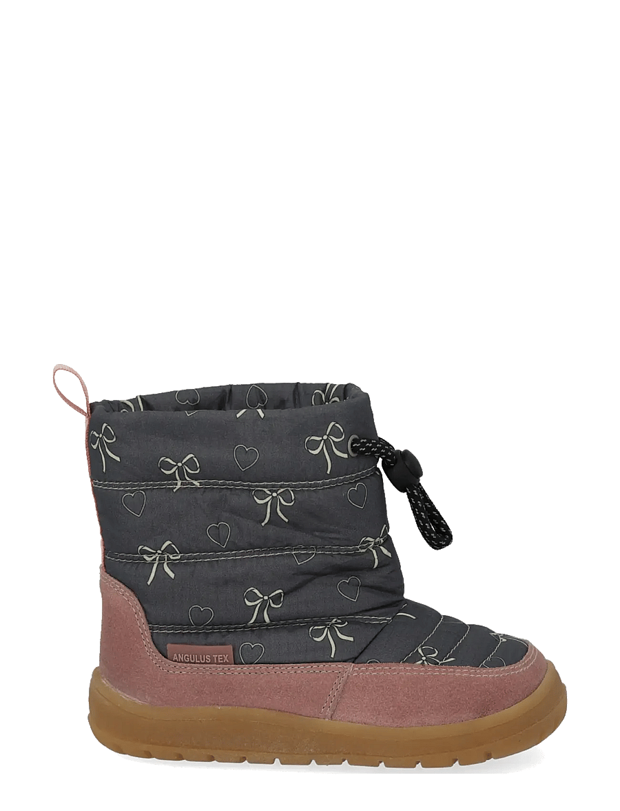 ANGULUS - Boots - flat - winterstiefel - 3331/3938 dusty mauve/romancin - 1