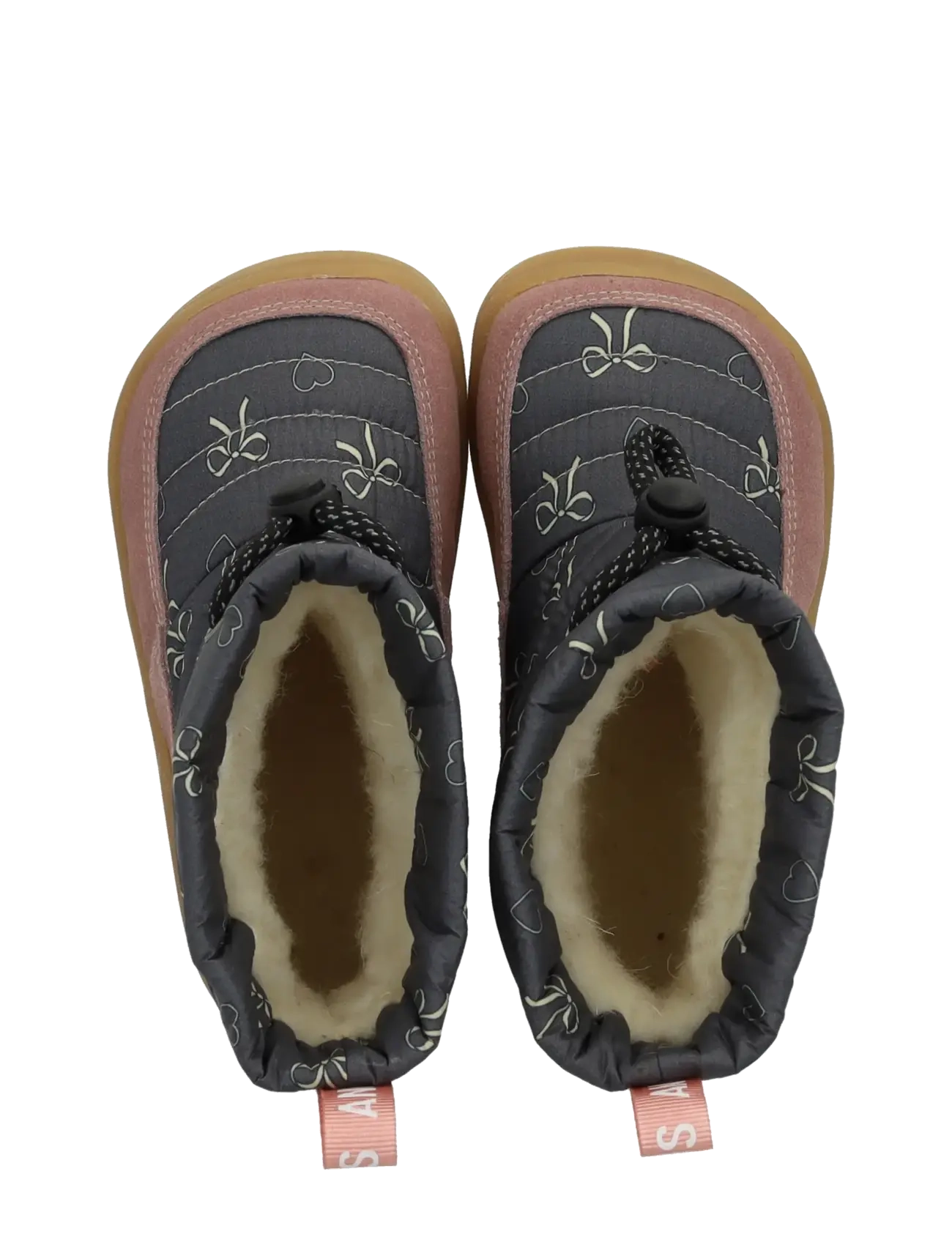 ANGULUS - Boots - flat - talvesaapad - 3331/3938 dusty mauve/romancin - 3
