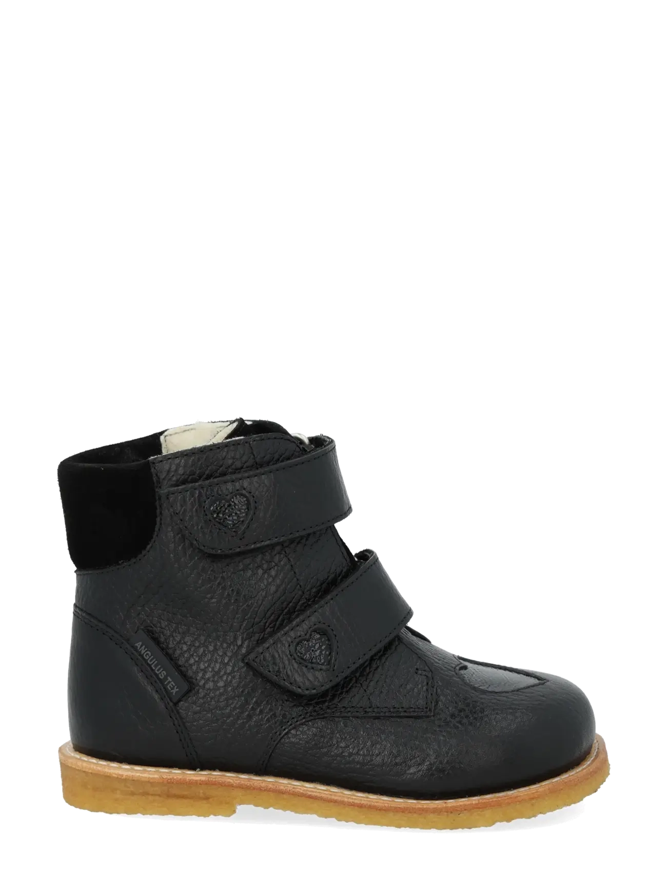 ANGULUS - Boots - flat - with velcro - talvesaapad - 2504/1310/1163 black/black/bla - 1