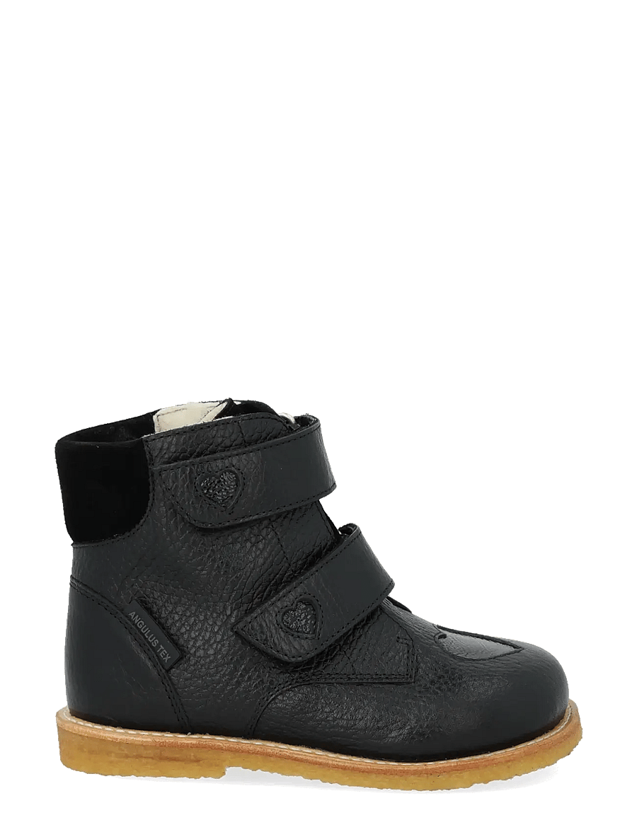 ANGULUS - Boots - flat - with velcro - winterstiefel - 2504/1310/1163 black/black/bla - 1