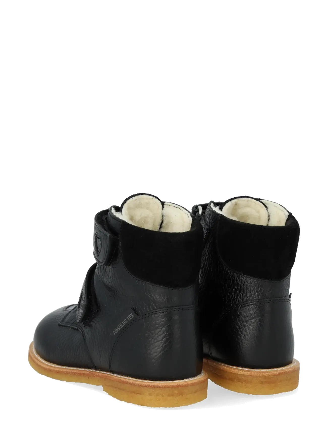 ANGULUS - Boots - flat - with velcro - talvesaapad - 2504/1310/1163 black/black/bla - 2