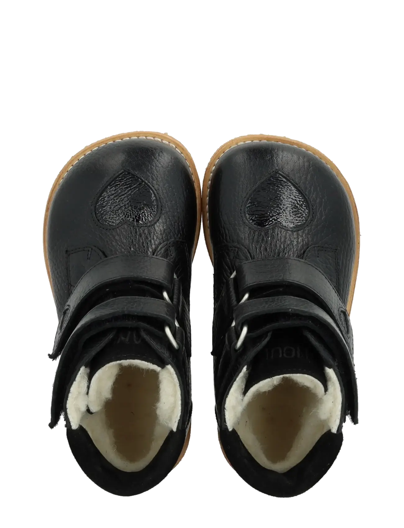 ANGULUS - Boots - flat - with velcro - talvesaapad - 2504/1310/1163 black/black/bla - 3