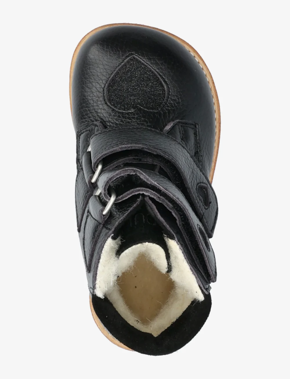 ANGULUS - Boots - flat - with velcro - kingad - 1933/3605/1163 black/black gli - 3