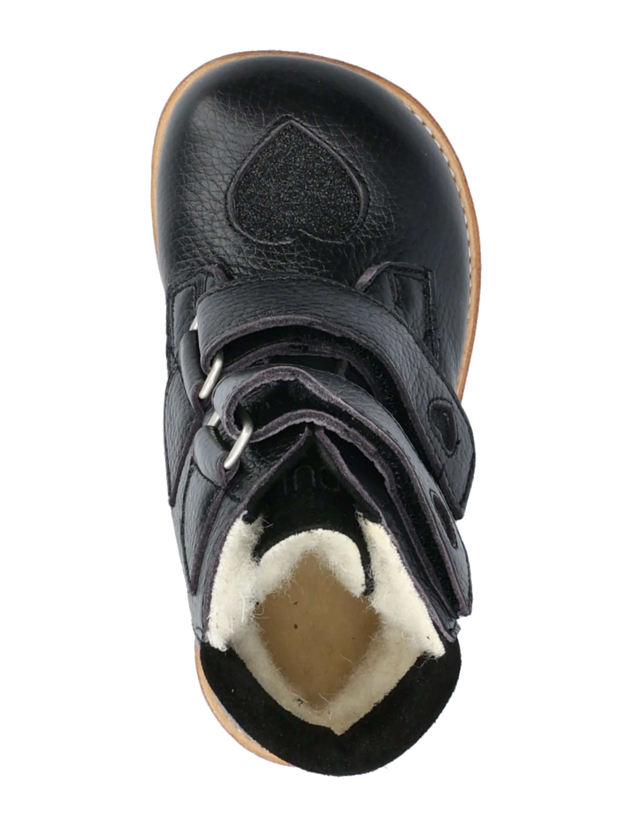 ANGULUS - Boots - flat - with velcro - herbstschuhe - 1933/3605/1163 black/black gli - 3