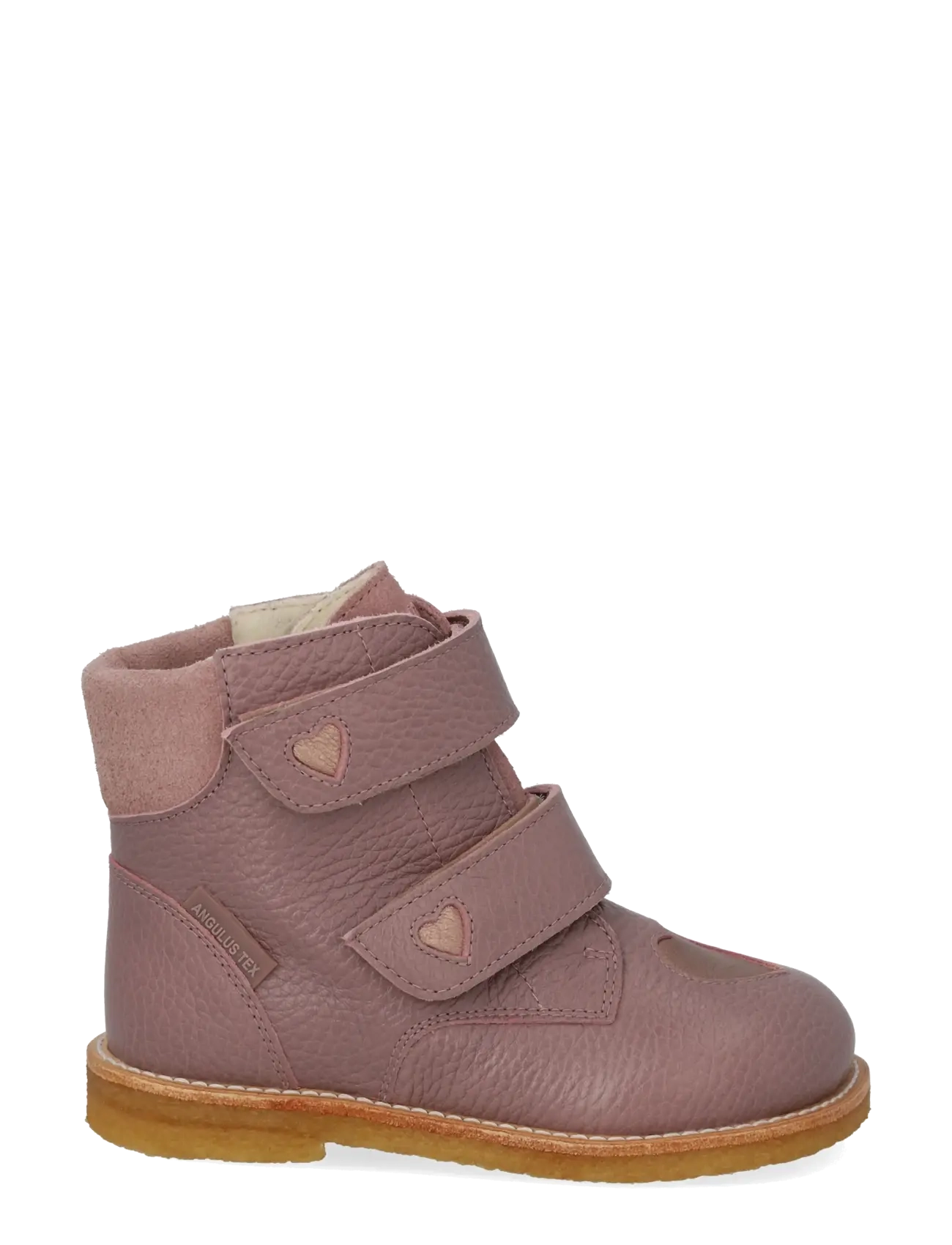 ANGULUS - Boots - flat - with velcro - talvesaapad - 3255/3905/3233 faded rose/rose - 2