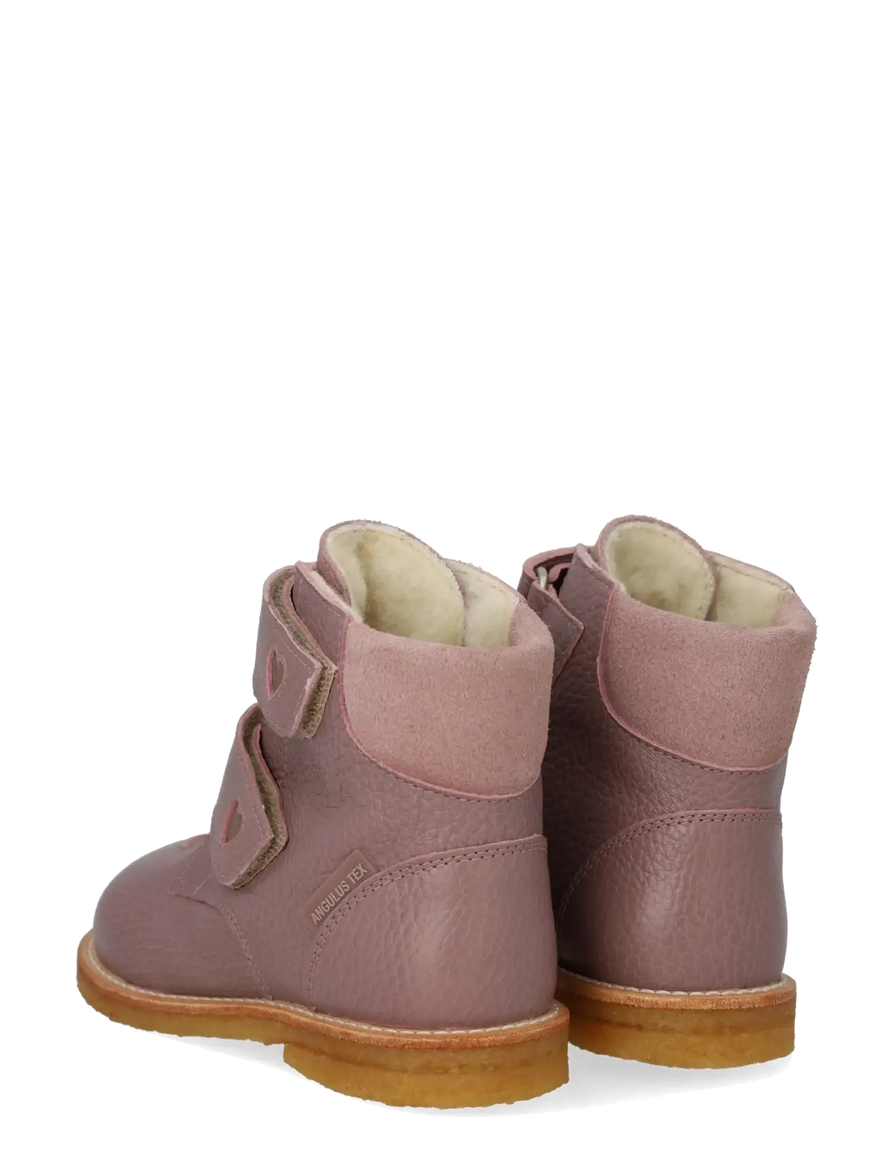 ANGULUS - Boots - flat - with velcro - talvesaapad - 3255/3905/3233 faded rose/rose - 3