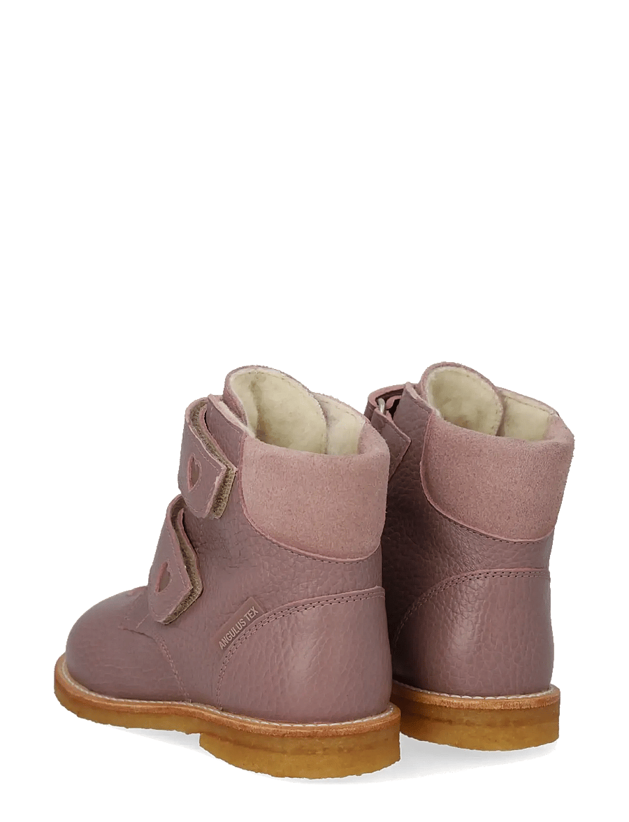 ANGULUS - Boots - flat - with velcro - winterstiefel - 3255/3905/3233 faded rose/rose - 3