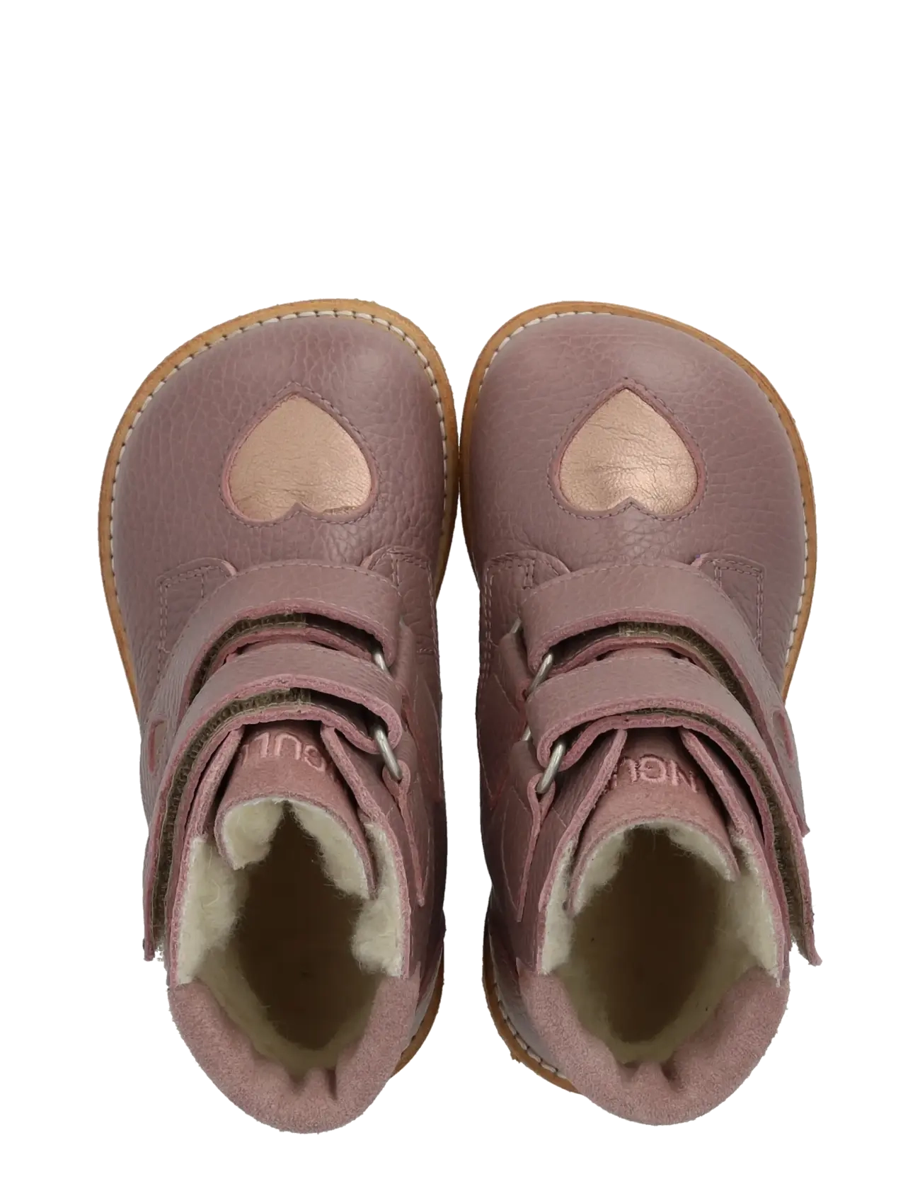 ANGULUS - Boots - flat - with velcro - talvesaapad - 3255/3905/3233 faded rose/rose - 4