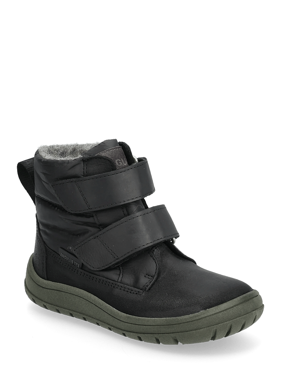 ANGULUS - Boots - flat - with velcro - winterstiefel - 2100/1652/3320/1772 black/dark - 1