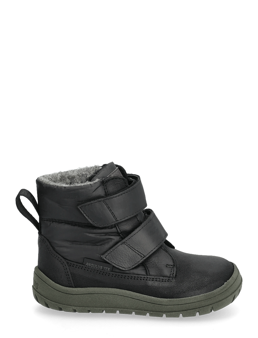 ANGULUS - Boots - flat - with velcro - winterstiefel - 2100/1652/3320/1772 black/dark - 2