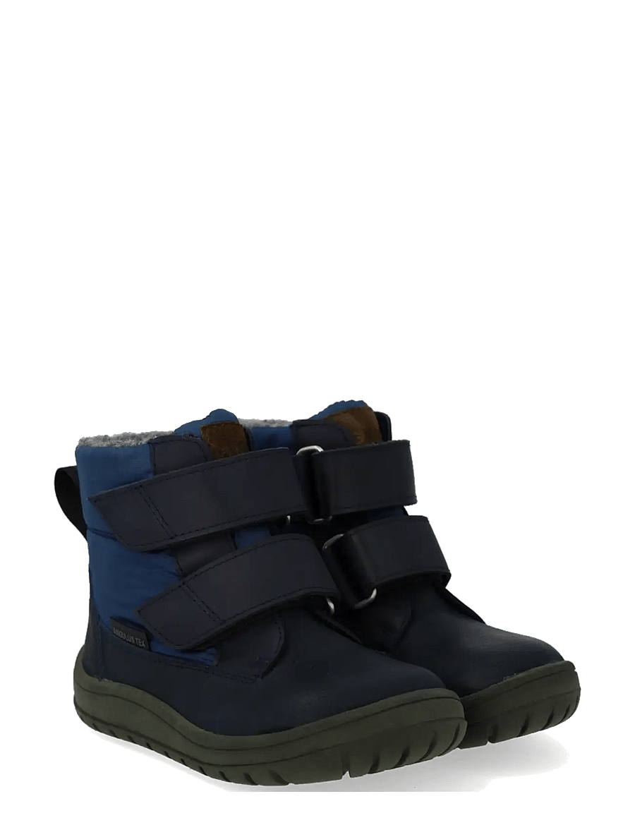 ANGULUS - Boots - flat - with velcro - winterstiefel - 2103/1587/3933/3225 navy/navy/ - 0