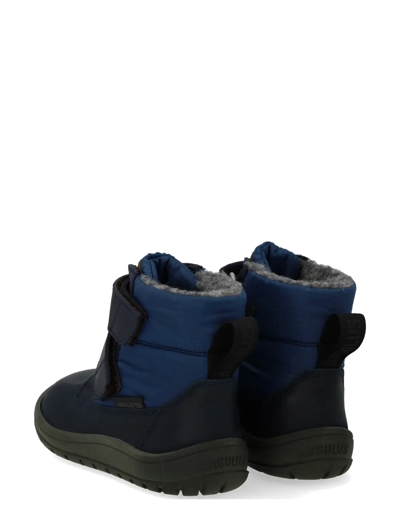 ANGULUS - Boots - flat - with velcro - winter boots - 2103/1587/3933/3225 navy/navy/ - 2