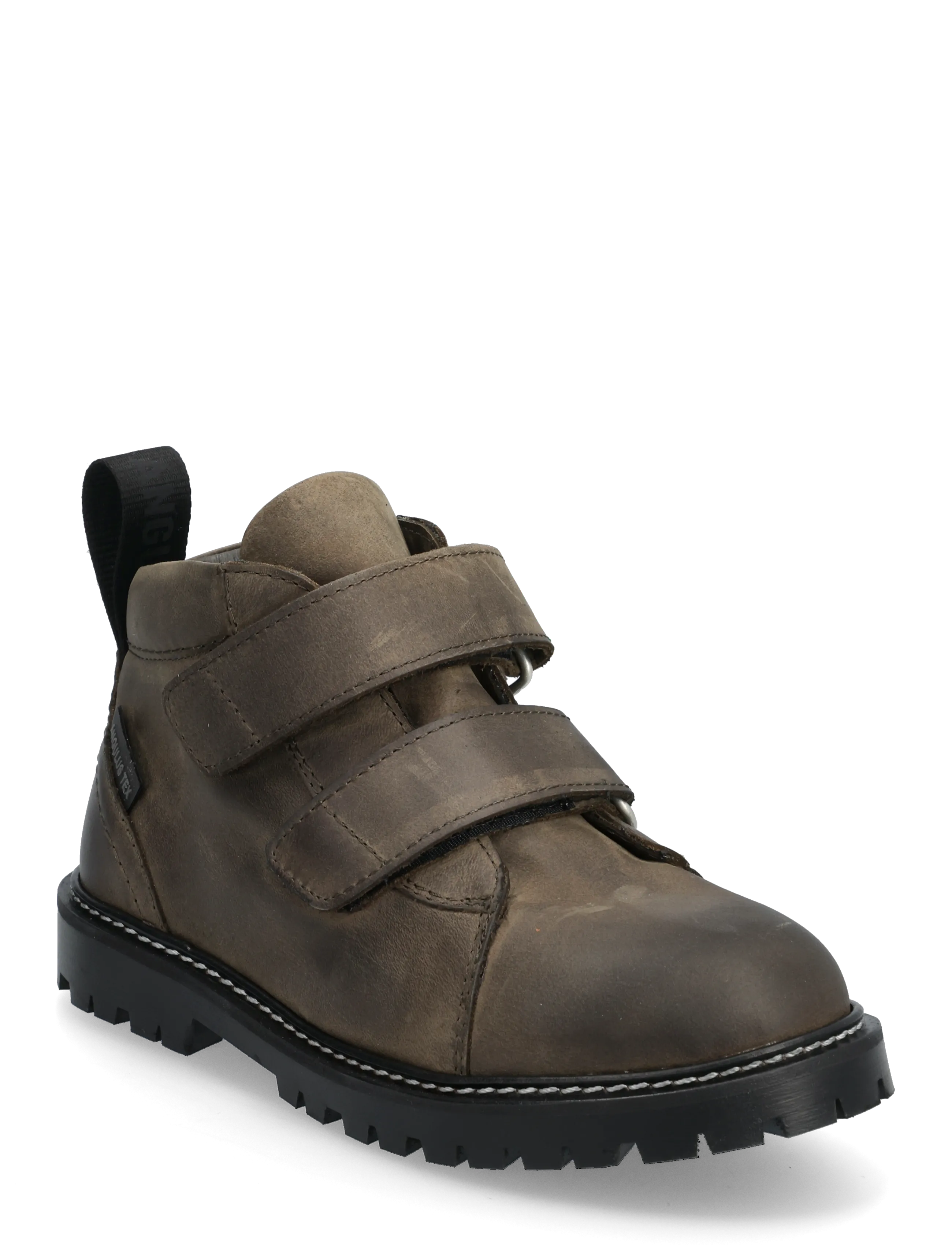 ANGULUS Shoes Flat With Velcro, Børn, Velcro Støvler, Kakigrøn, Str: 35
