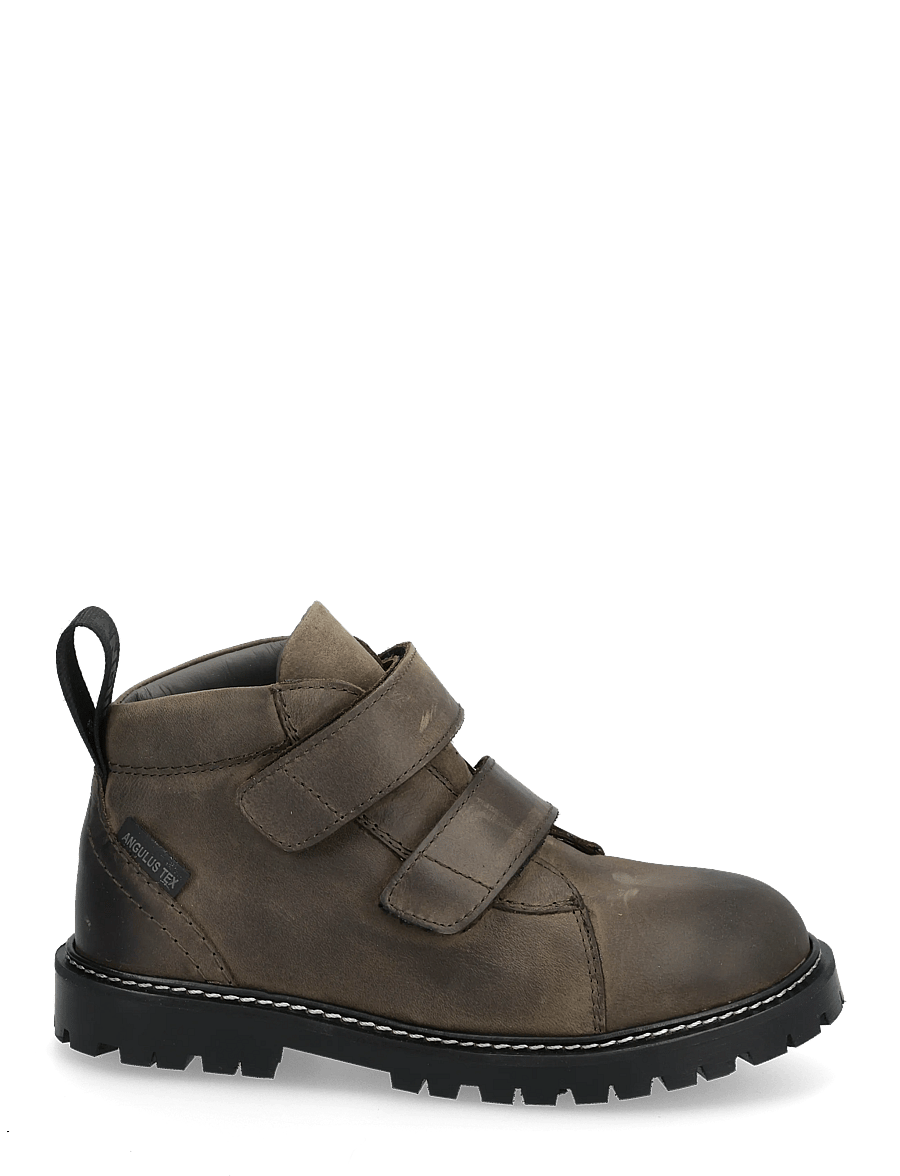 ANGULUS - Shoes - flat - with velcro - stövlar & kängor - 1764 dark olive - 1
