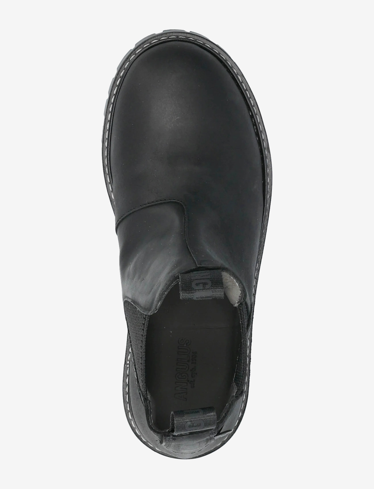 ANGULUS - Booties - flat - with elastic - sügisjalanõud - 1652/053 black/black - 3