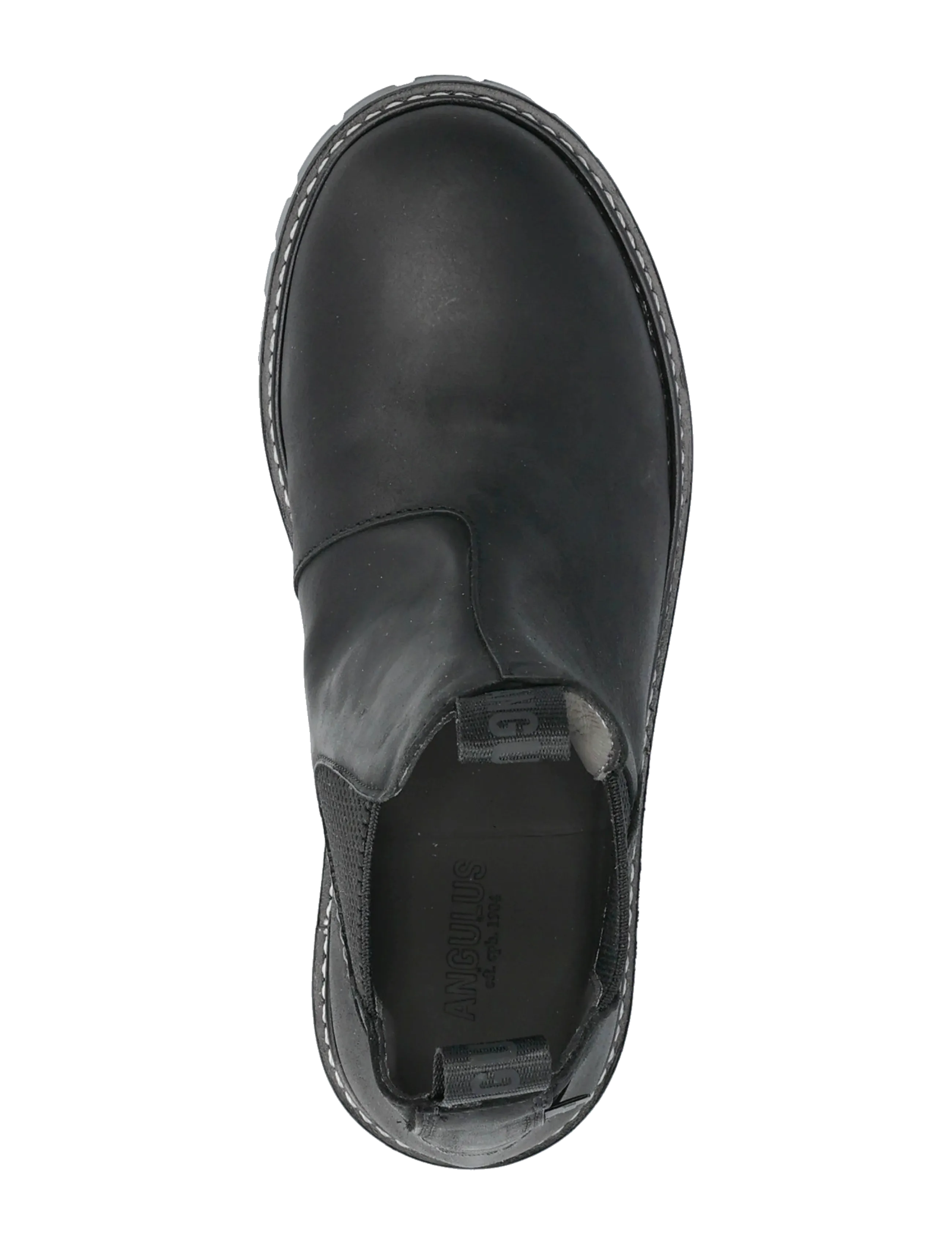 ANGULUS - Booties - flat - with elastic - sügisjalanõud - 1652/053 black/black - 3