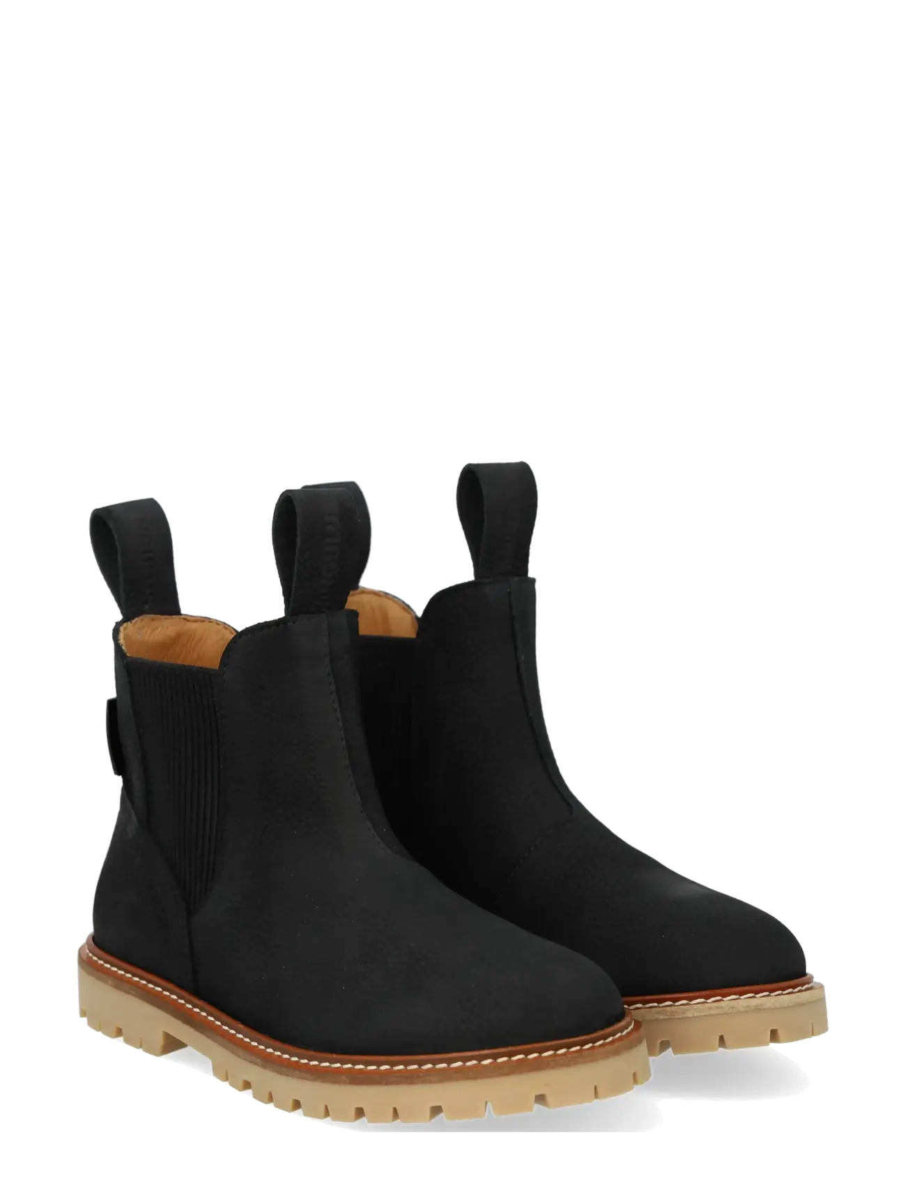 ANGULUS Booties - flat - with elastic - Schuhe - 2584/019 BLACK/BLACK / black