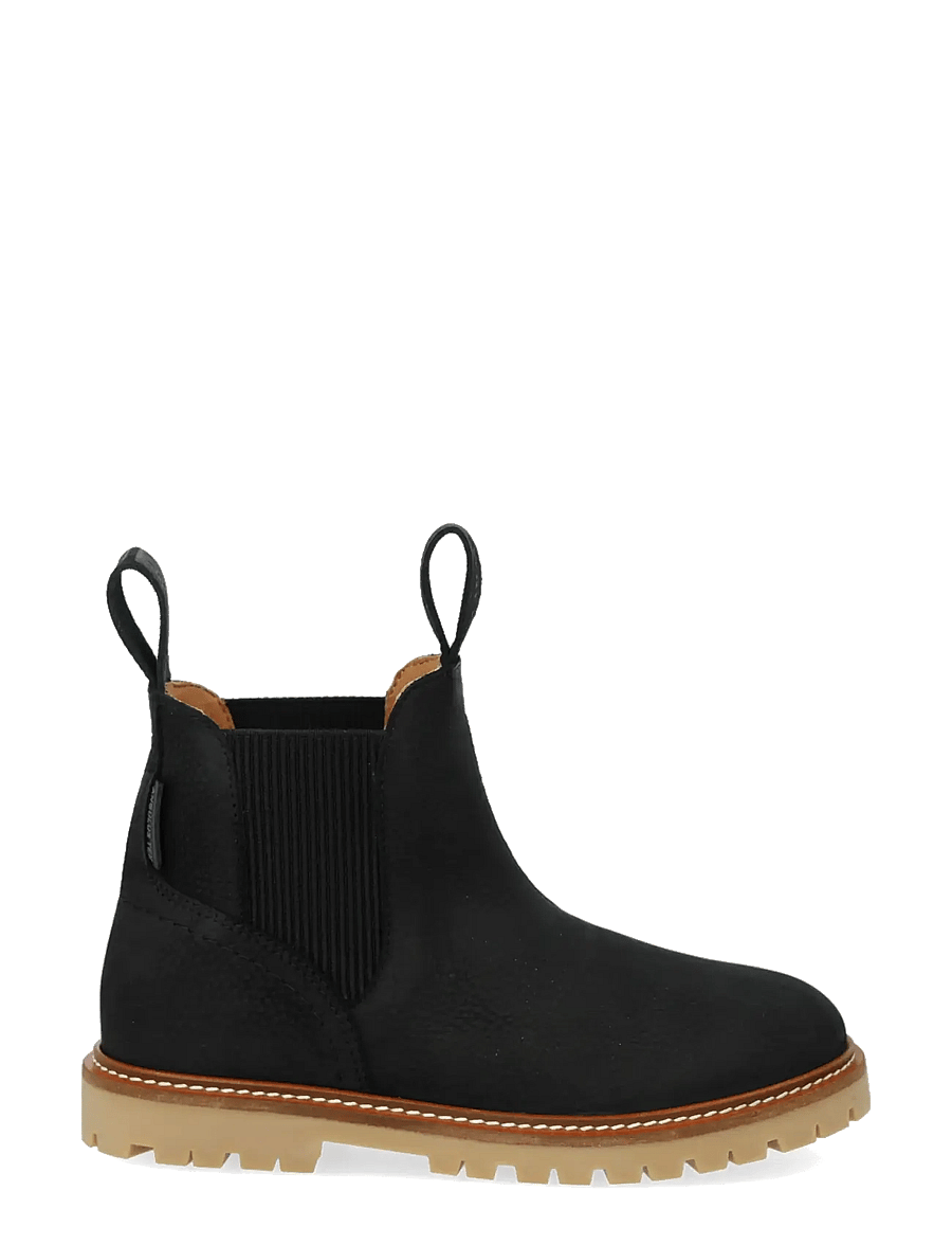 ANGULUS - Booties - flat - with elastic - stiefel - 2584/019 black/black - 1