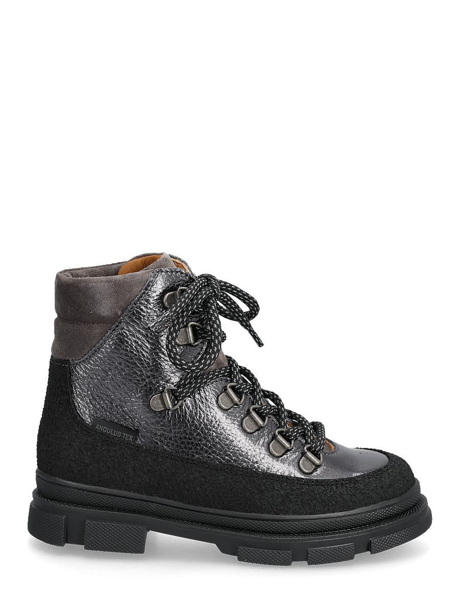 ANGULUS - Boots - flat - with laces - sko - 1321/4029/1772/1772 black/blac - 2