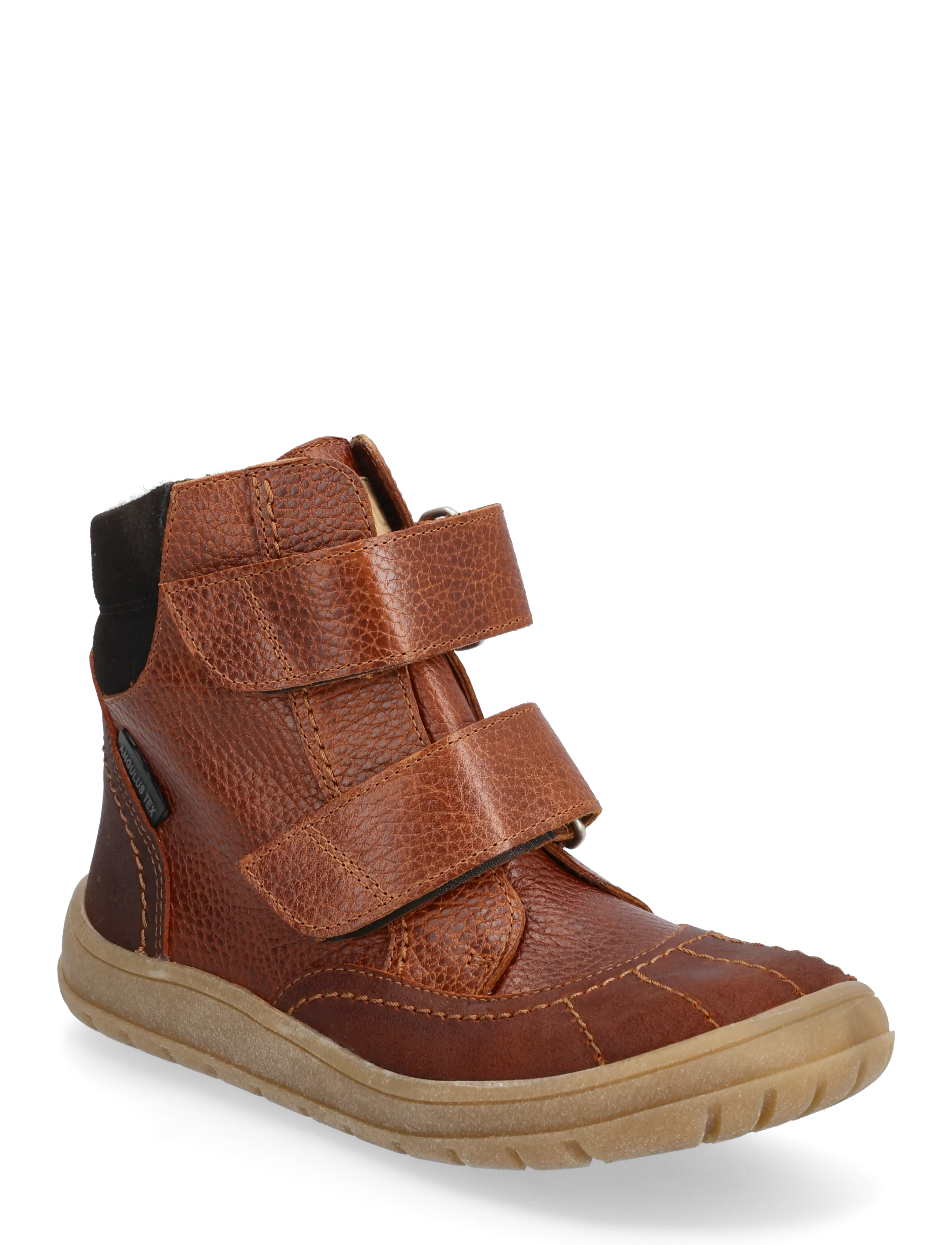 ANGULUS Boots Flat With Velcro, Børn, Velcro Støvler, Brun, Str: 26