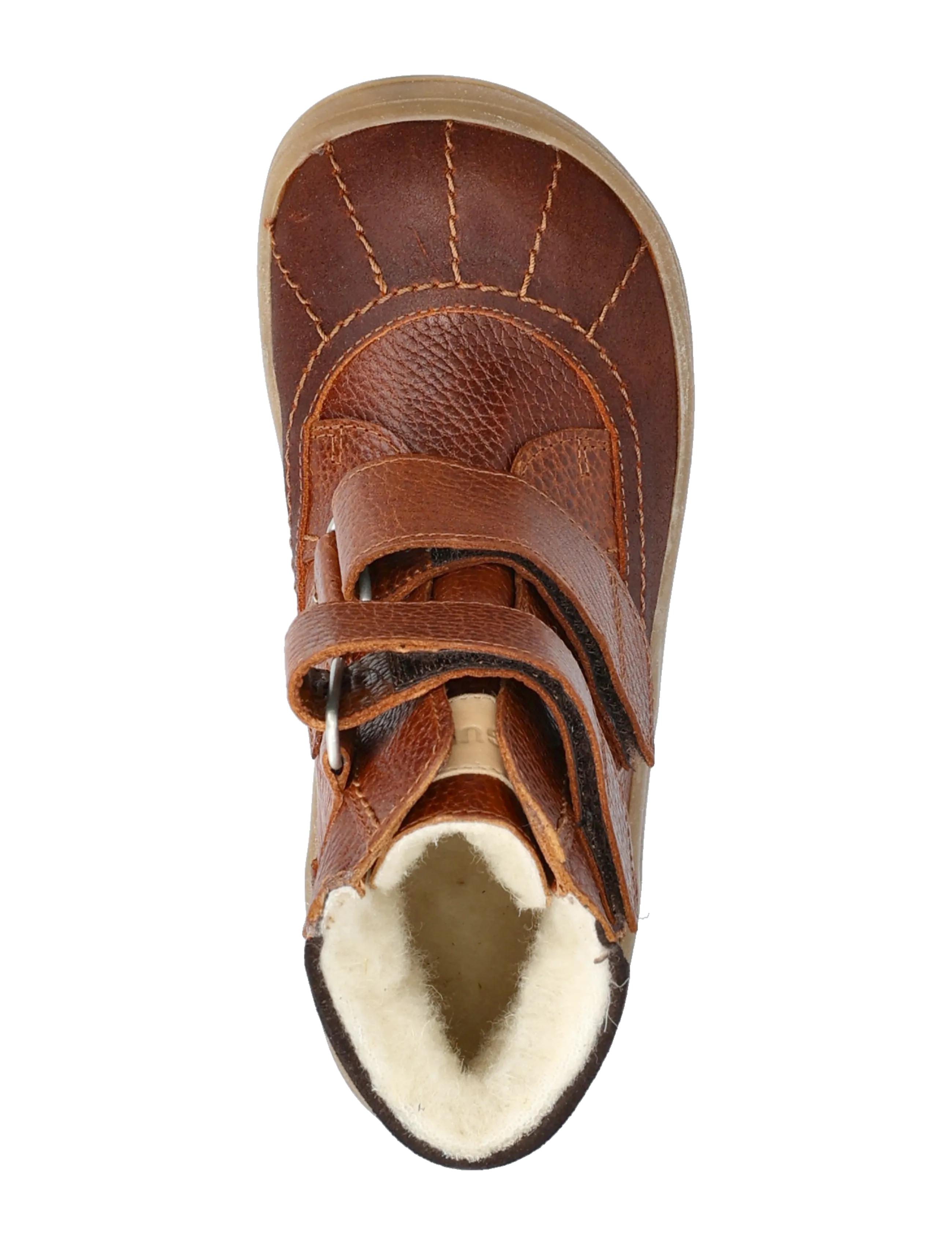 ANGULUS - Boots - flat - with velcro - rudens apavi - 2101/2509/4072/1779 cognac/oat - 3