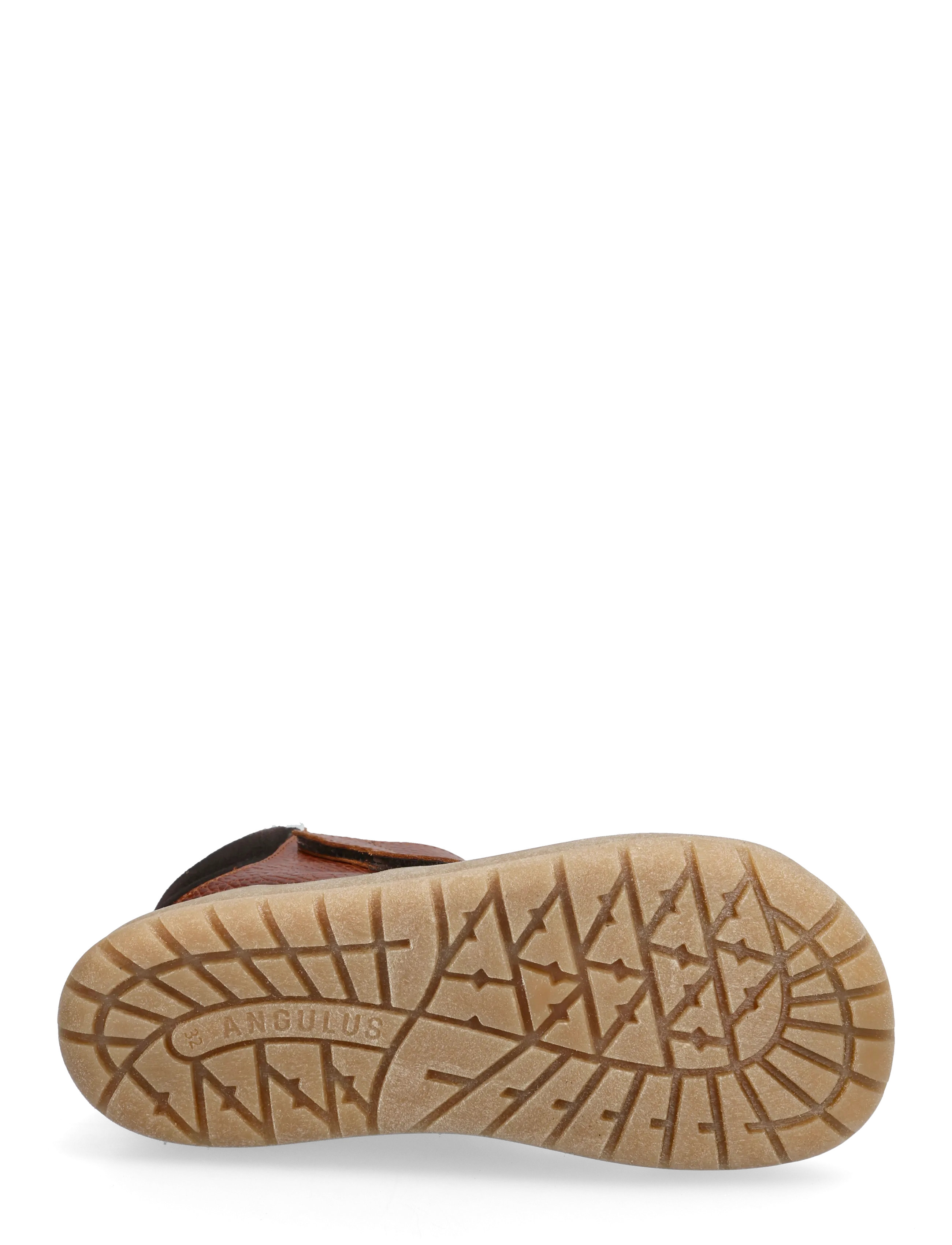ANGULUS - Boots - flat - with velcro - rudens apavi - 2101/2509/4072/1779 cognac/oat - 4