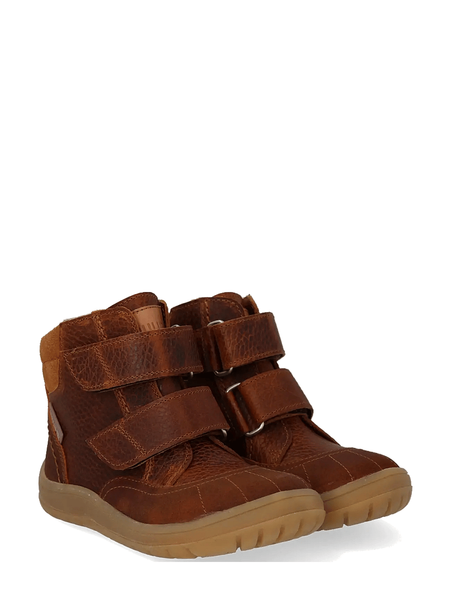 ANGULUS - Boots - flat - with velcro - talvesaapad - 2101/2509/1789/2219 cognac/cog - 1