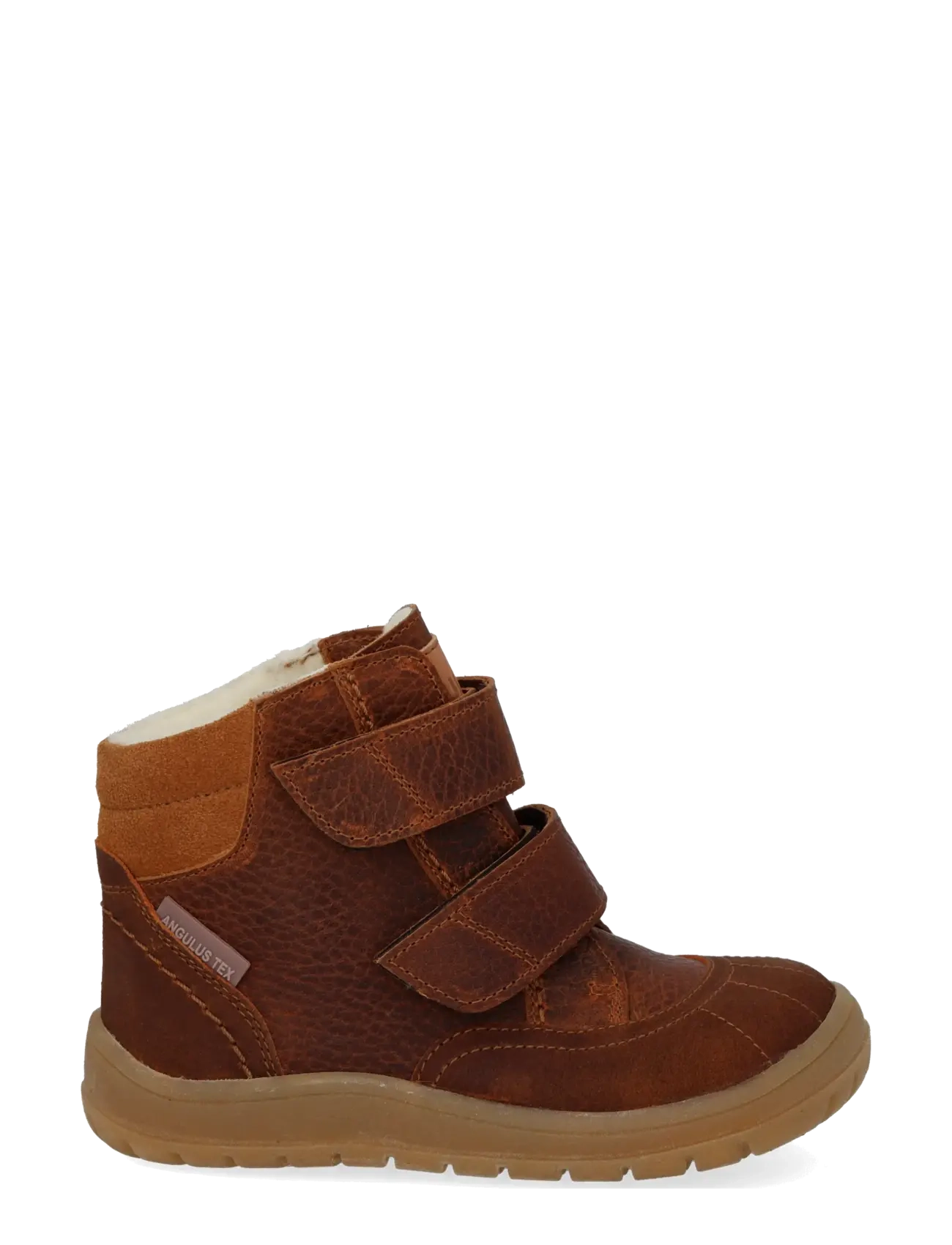 ANGULUS - Boots - flat - with velcro - talvesaapad - 2101/2509/1789/2219 cognac/cog - 2