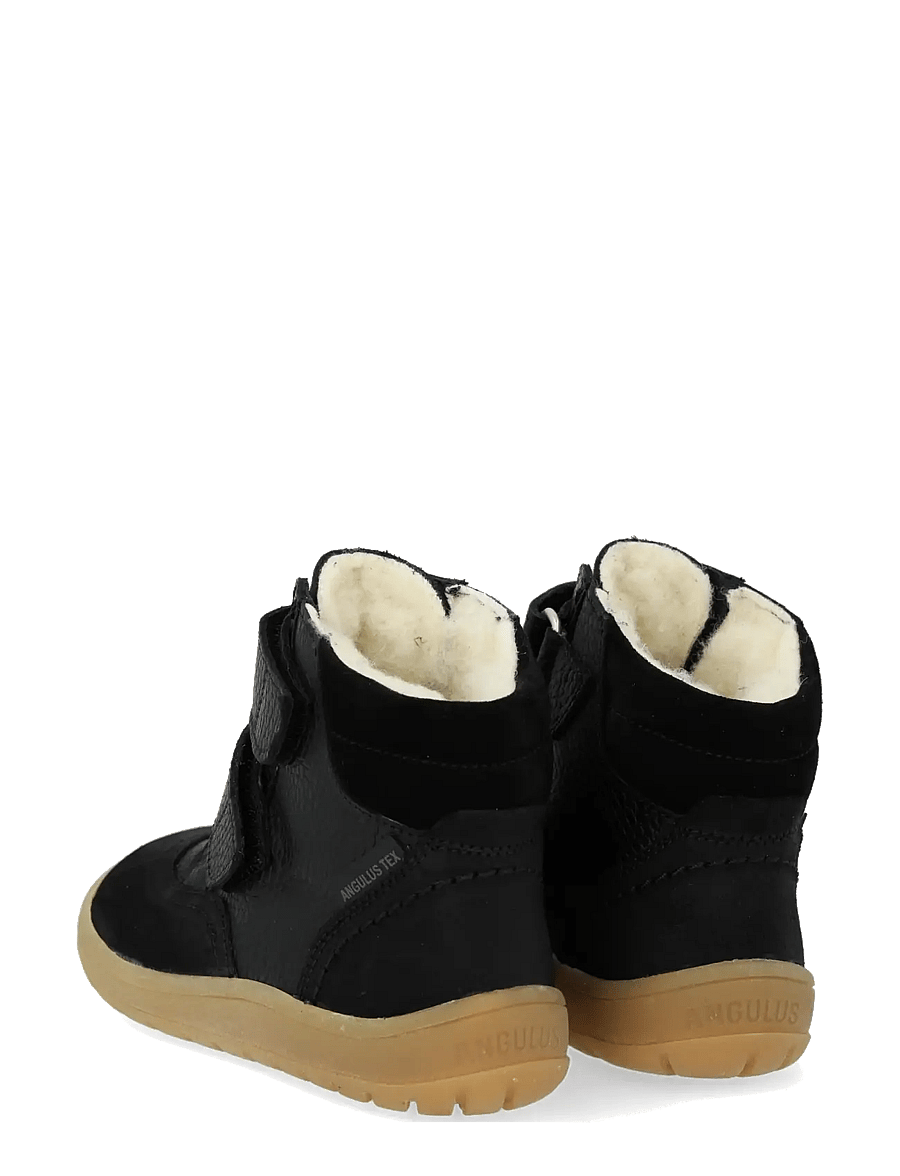 ANGULUS - Boots - flat - with velcro - talvesaapad - 2100/2504/1789/1163 black/blac - 2