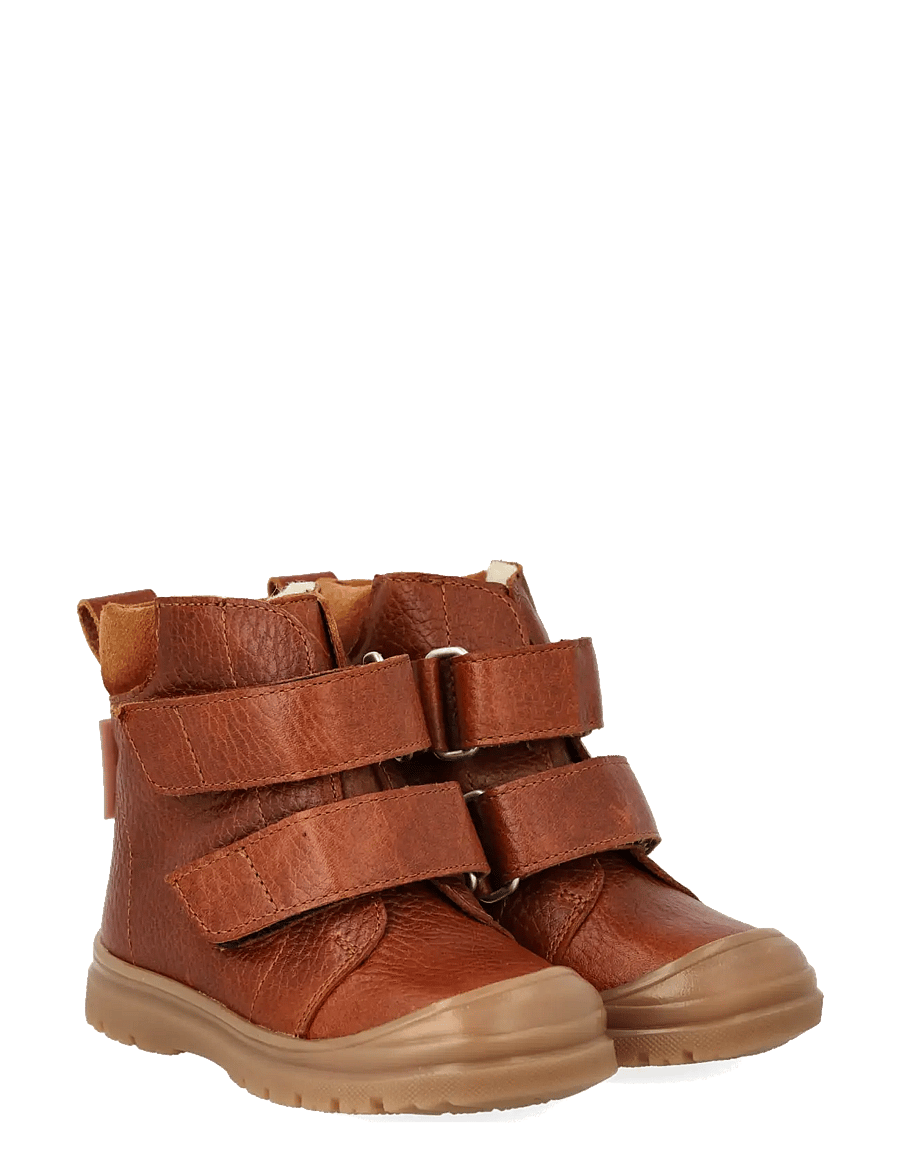 ANGULUS - Boots - flat - with velcro - talvesaapad - 2509/2219 cognac - 0