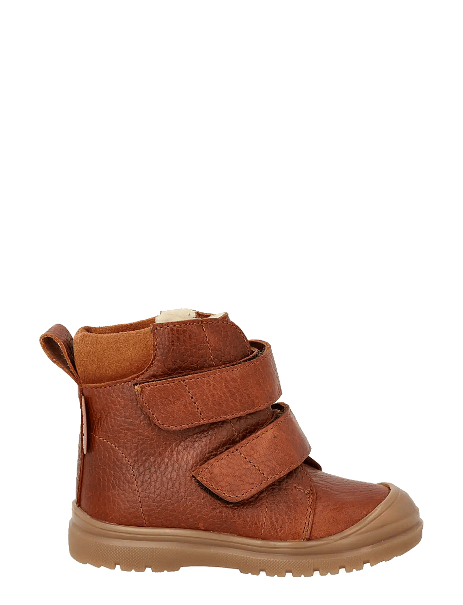 ANGULUS - Boots - flat - with velcro - talvesaapad - 2509/2219 cognac - 1