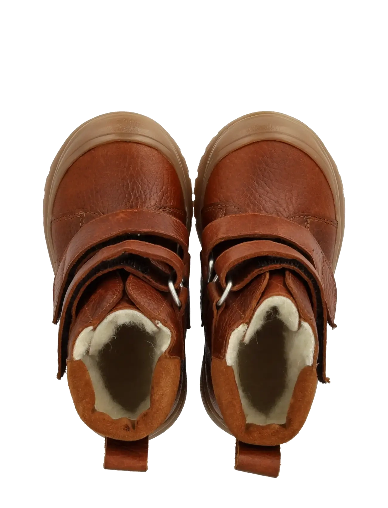 ANGULUS - Boots - flat - with velcro - winter boots - 2509/2219 cognac - 3
