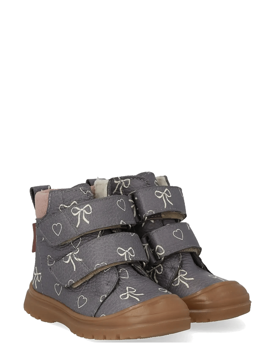 ANGULUS - Boots - flat - with velcro - talvesaapad - 3906/3233 romancing/faded rose - 0