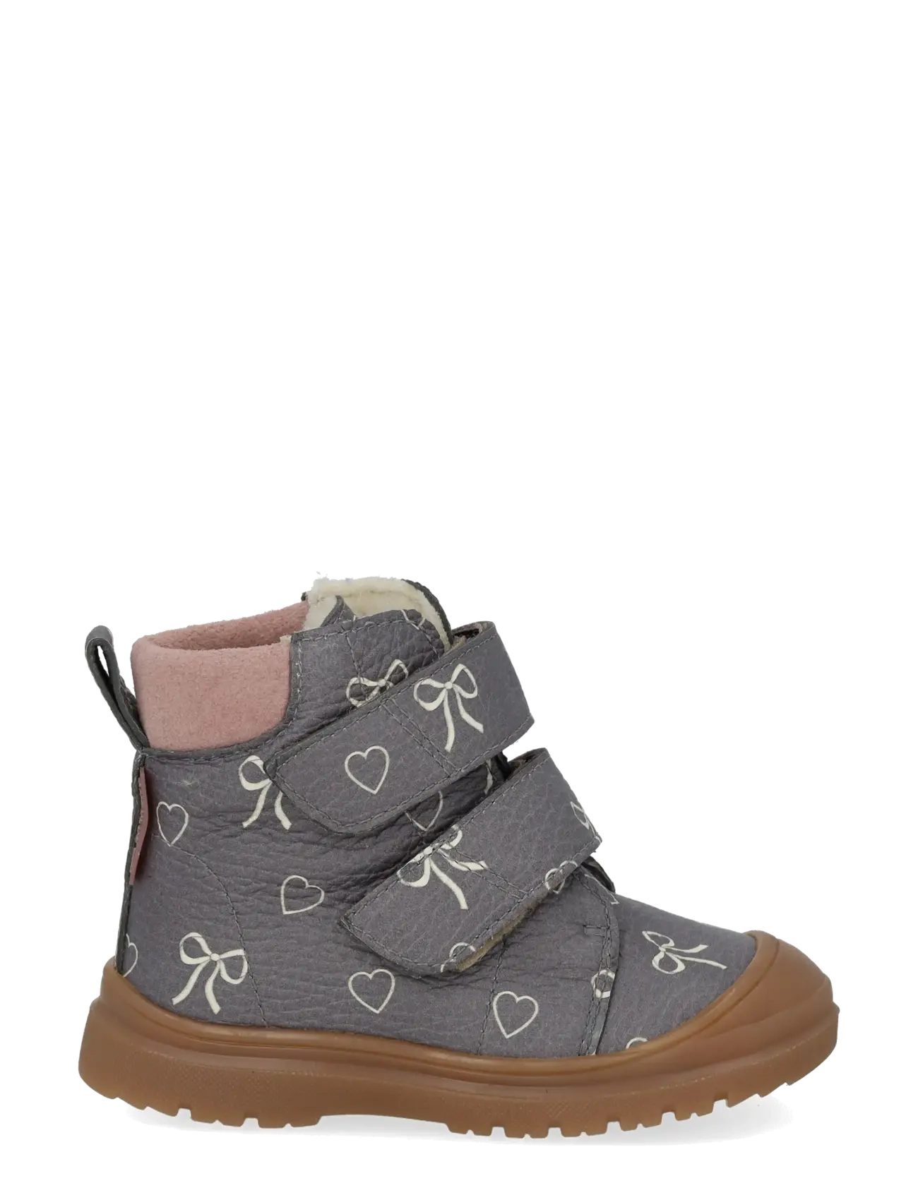 ANGULUS - Boots - flat - with velcro - vinterstøvler - 3906/3233 romancing/faded rose - 1