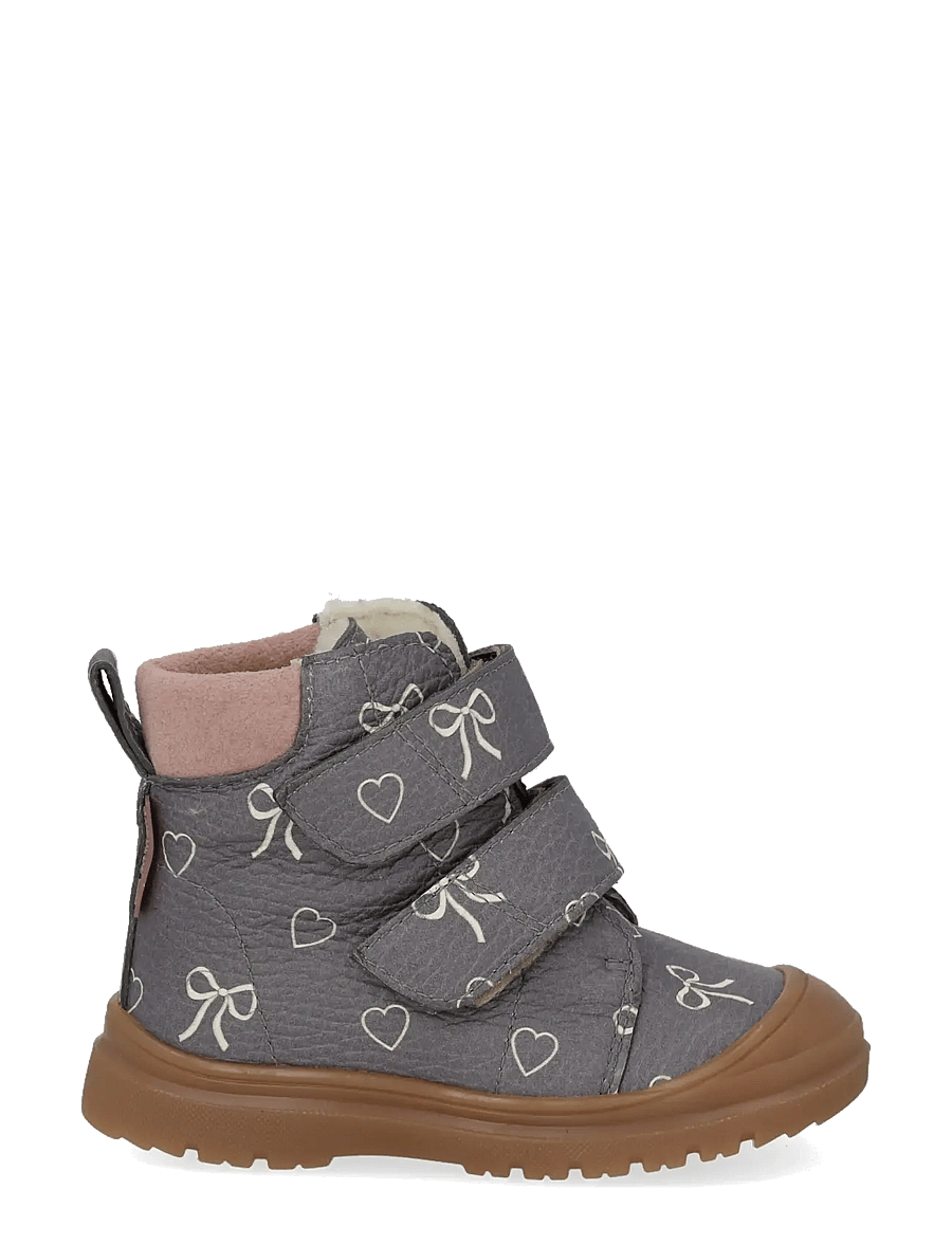 ANGULUS - Boots - flat - with velcro - talvesaapad - 3906/3233 romancing/faded rose - 1