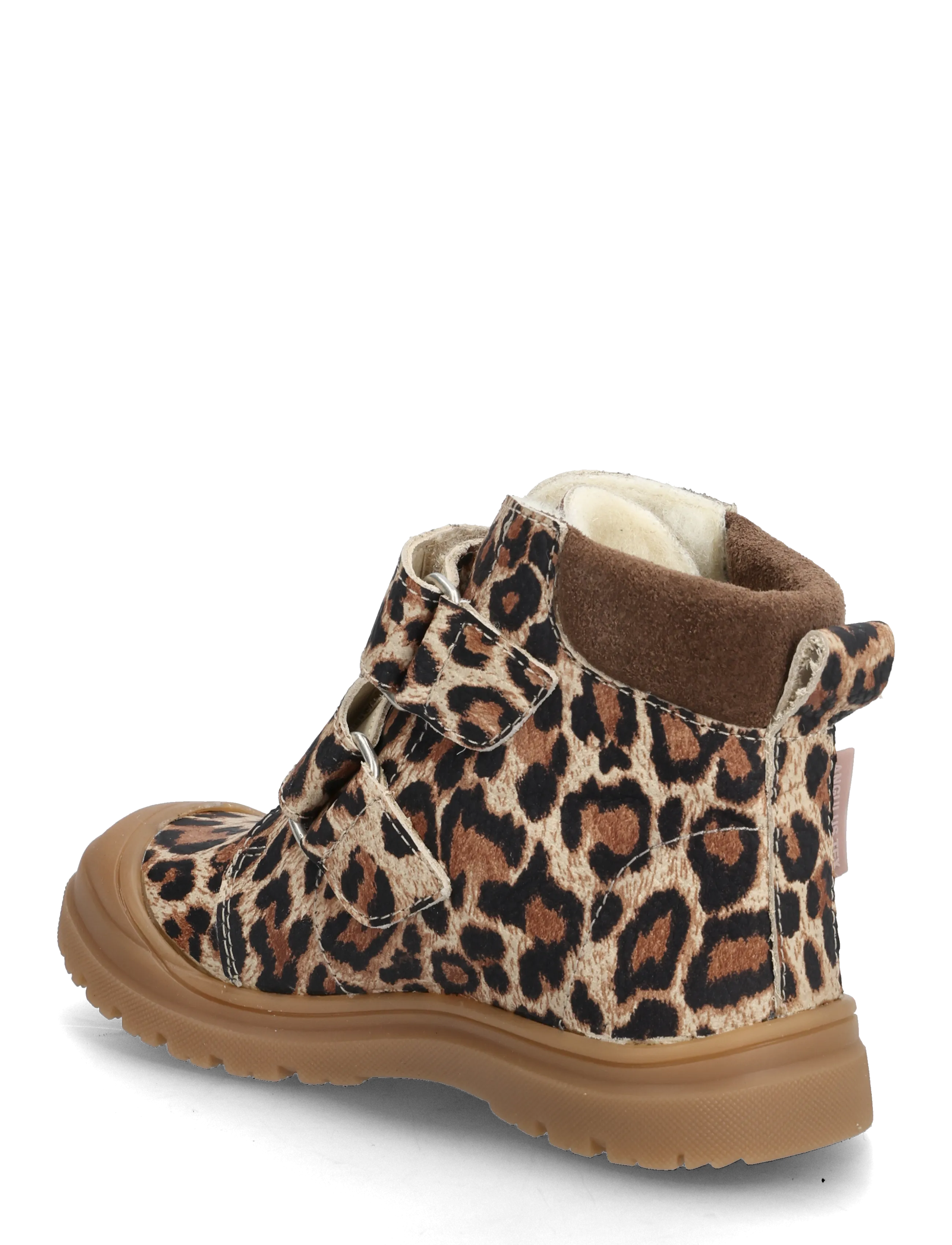 ANGULUS - Boots - flat - with velcro - sügisjalanõud - 4020/1780 beige leo/taupe - 2